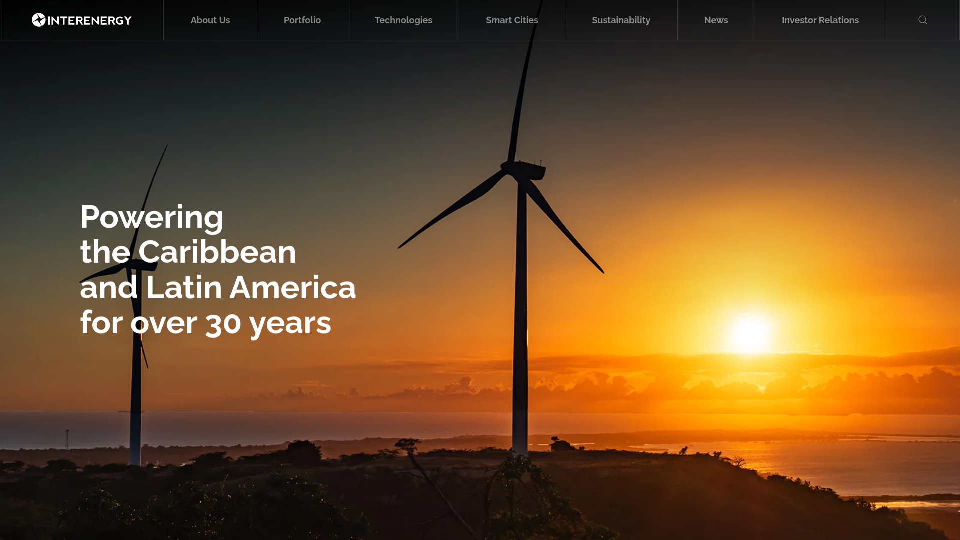 website screenshot of https://ieh-panama.com/