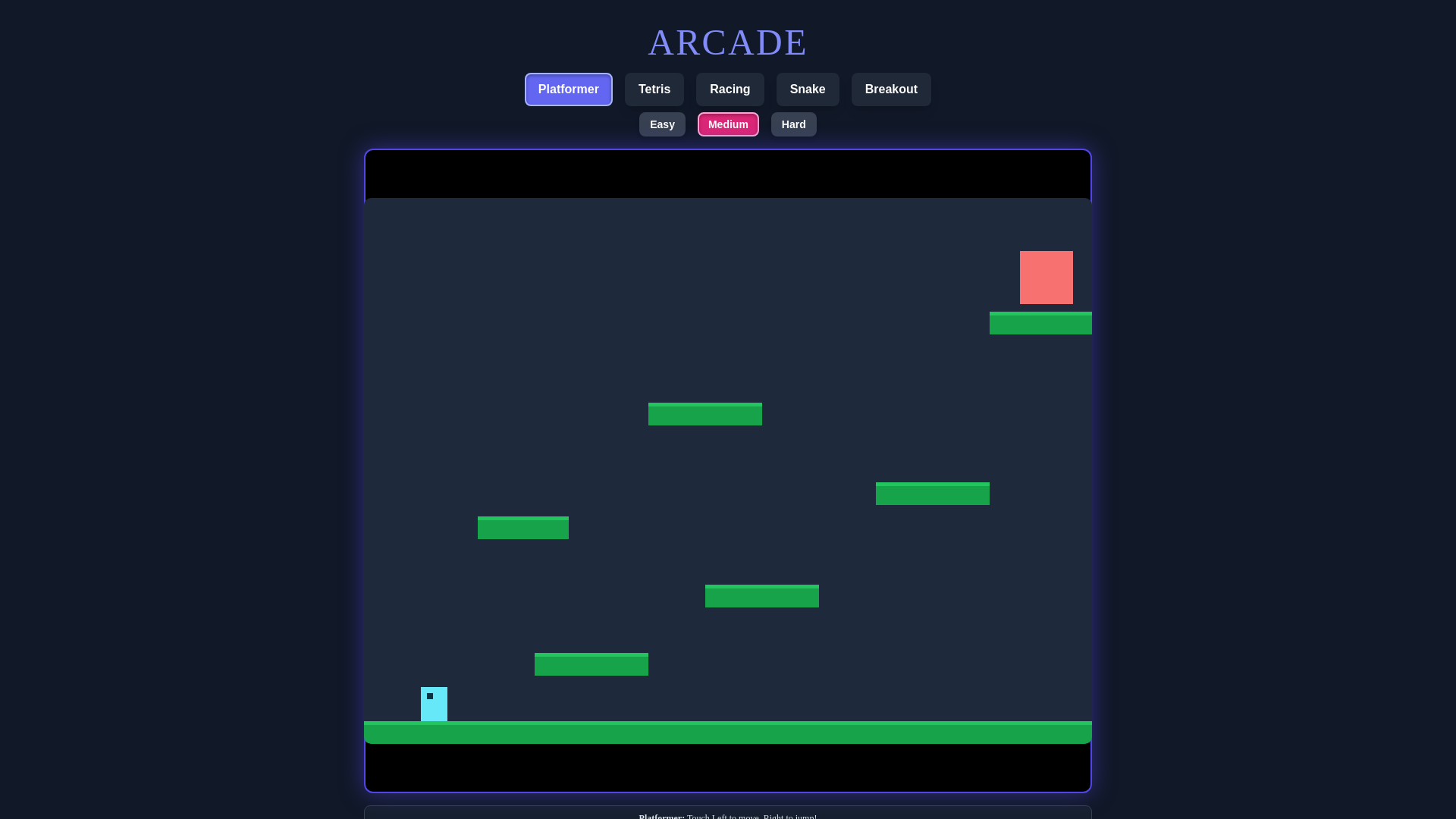 website screenshot of https://games-ctr.pages.dev/