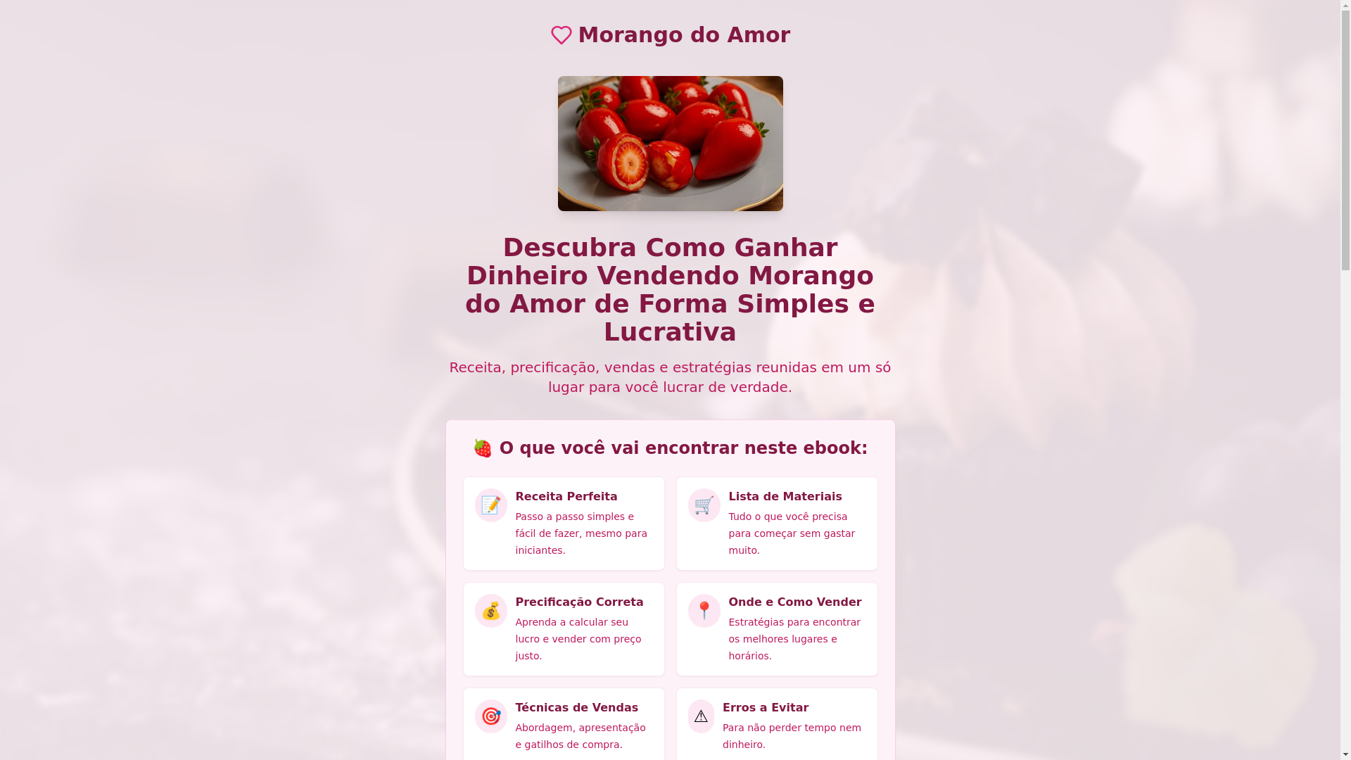 website screenshot of https://morangosdoamor.pages.dev/
