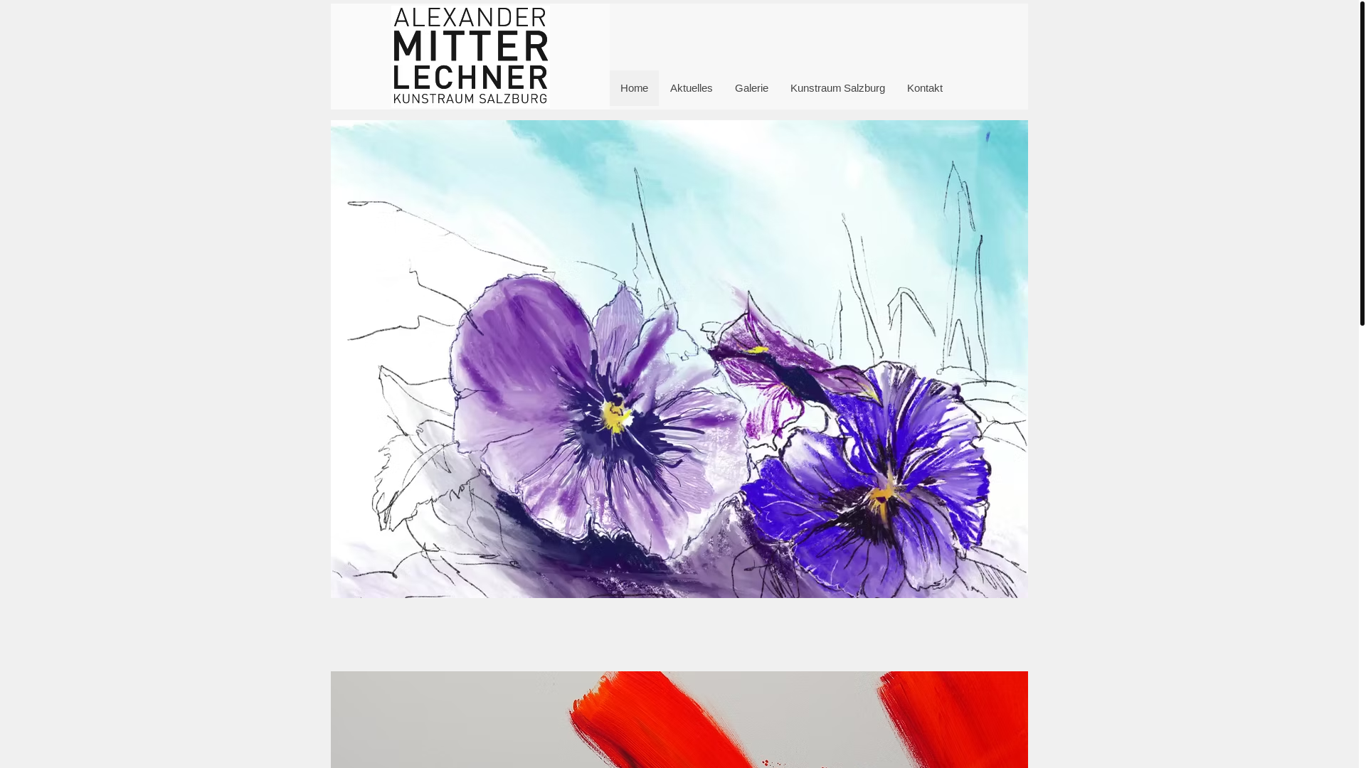website screenshot of https://alexandermitterlechner.at/