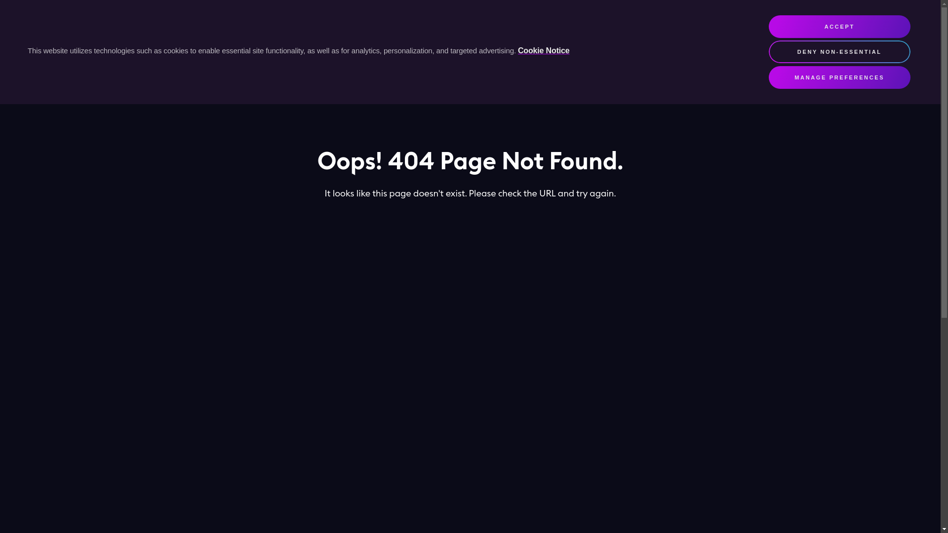 website screenshot of https://vg-events.pages.dev/