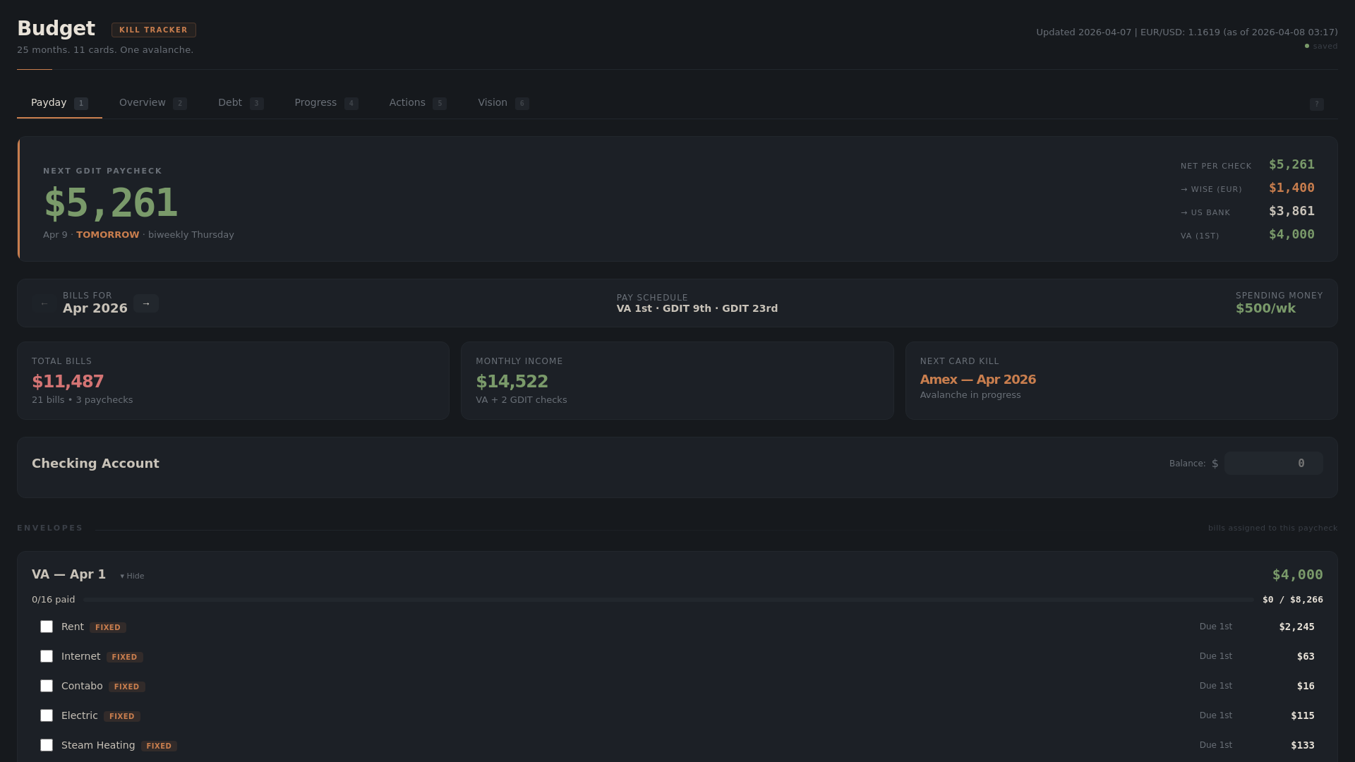 website screenshot of https://budget-dashboard-6hy.pages.dev/