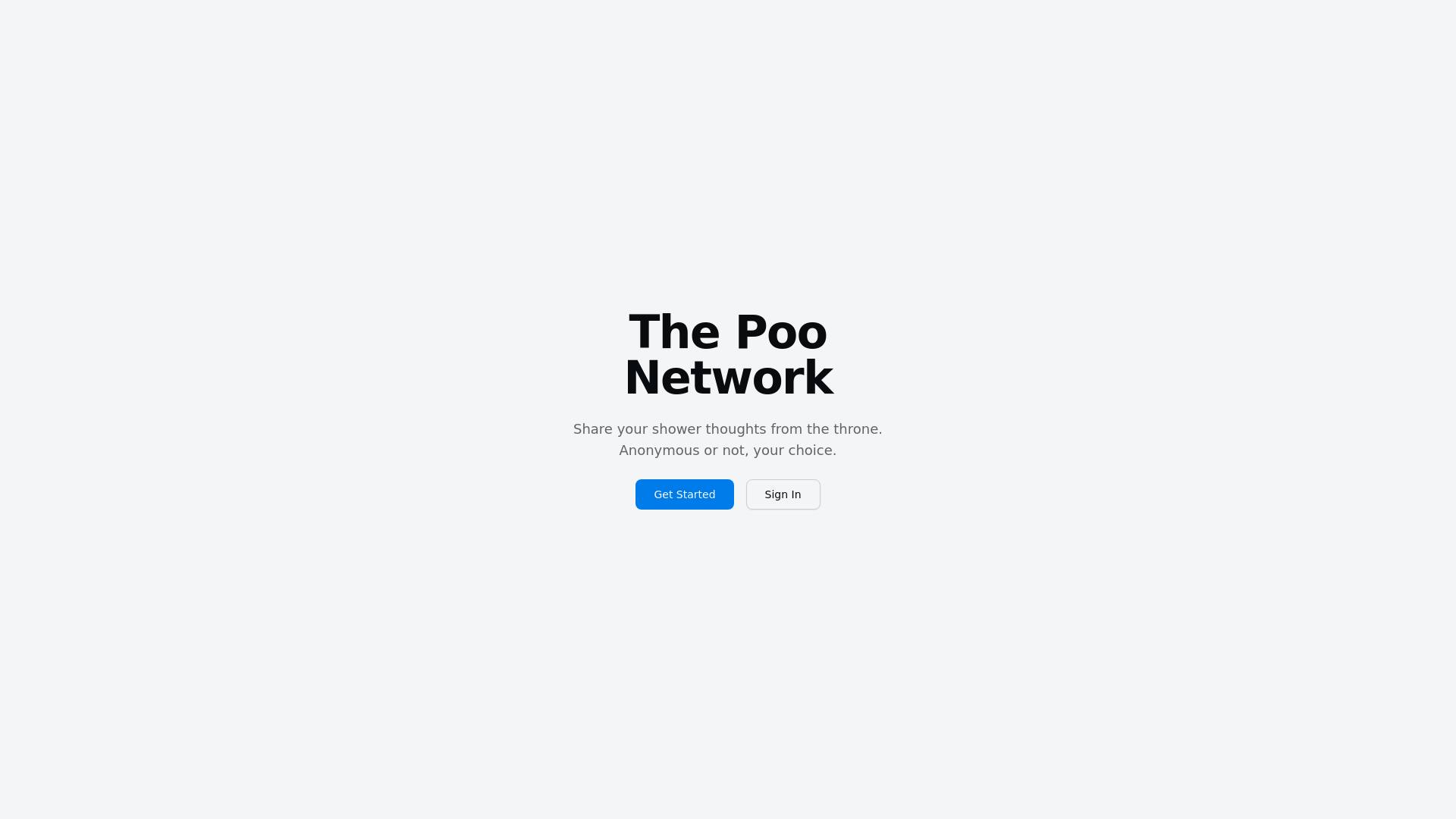 website screenshot of https://poonetwork.com/