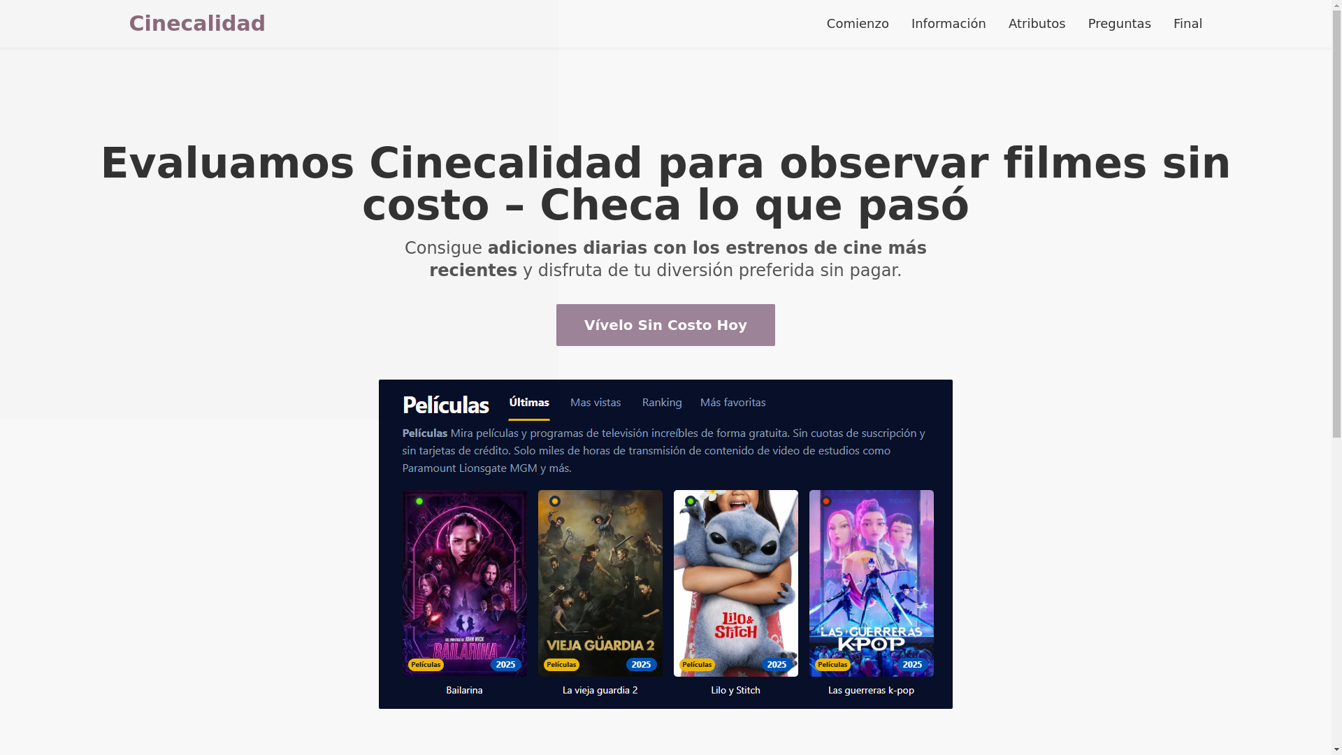website screenshot of https://cinecalidad-si29.pages.dev/