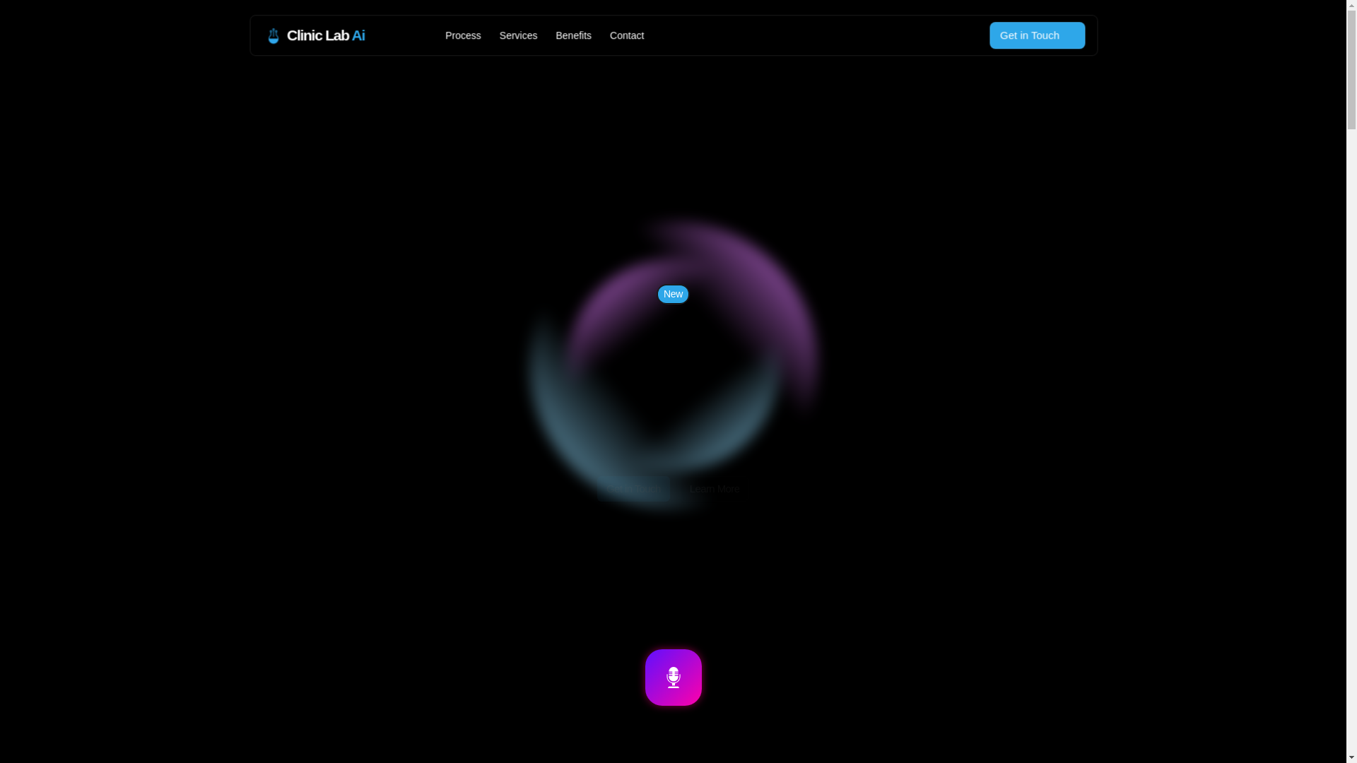 website screenshot of https://cliniclabai.com/