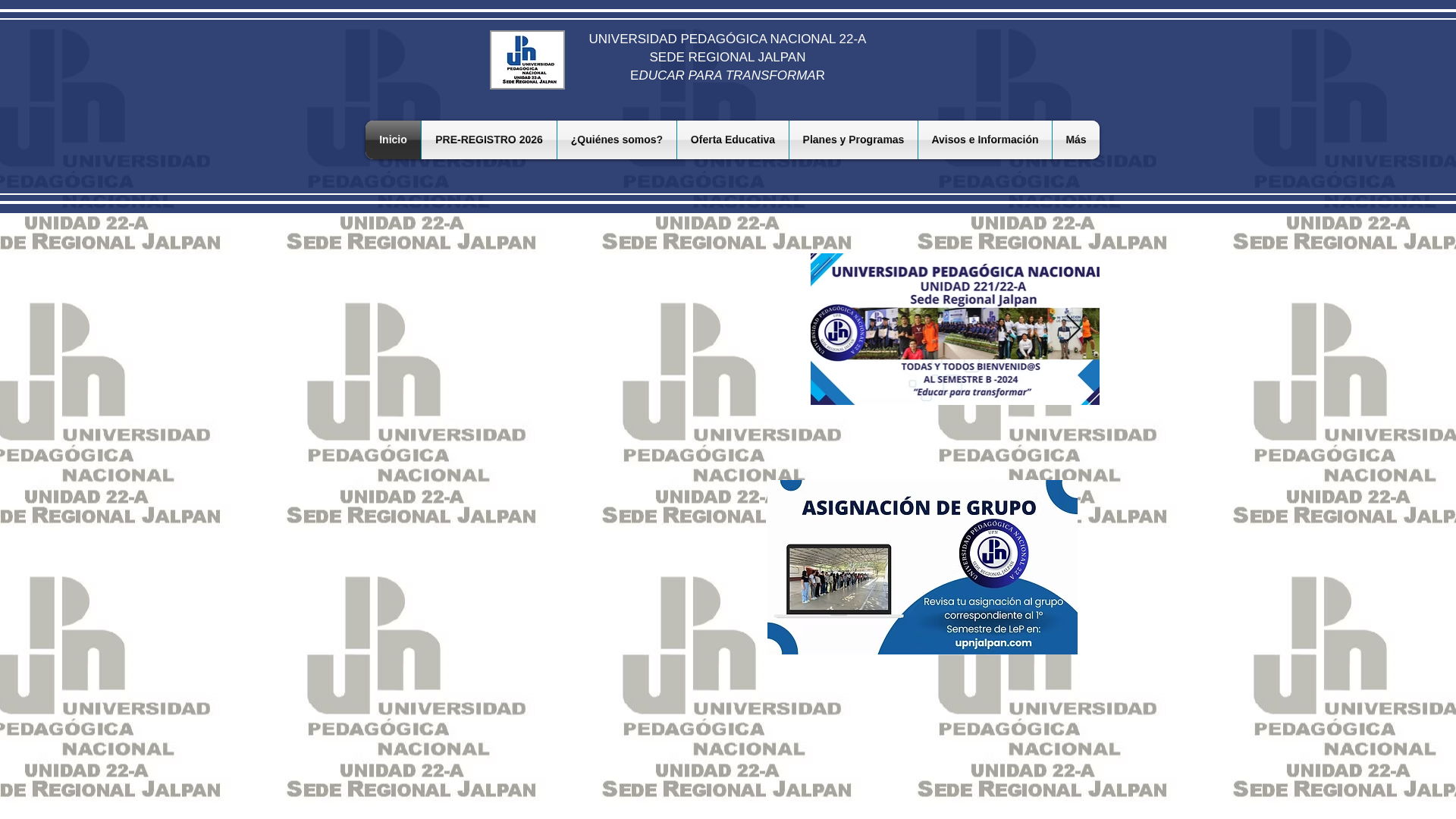 website screenshot of https://upnjalpan.mx/