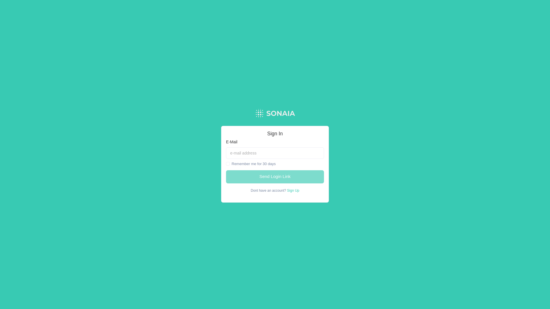 website screenshot of https://sonaia-dashboard-stg.pages.dev/