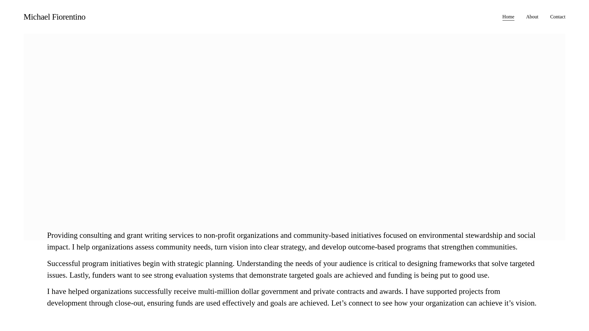 website screenshot of https://conservationfieldconsulting.com/