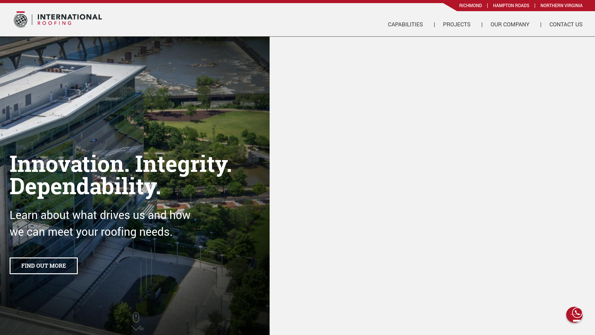 website screenshot of https://flatironscleaningservicesoutreach.com/
