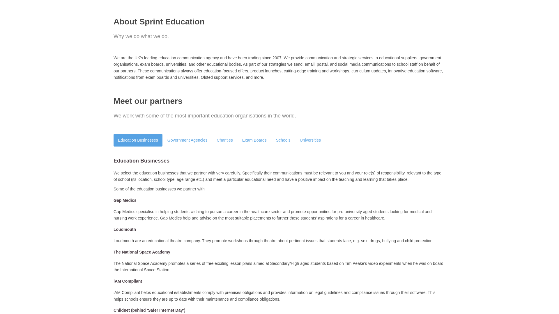 website screenshot of https://schoolmessagenet.co.uk