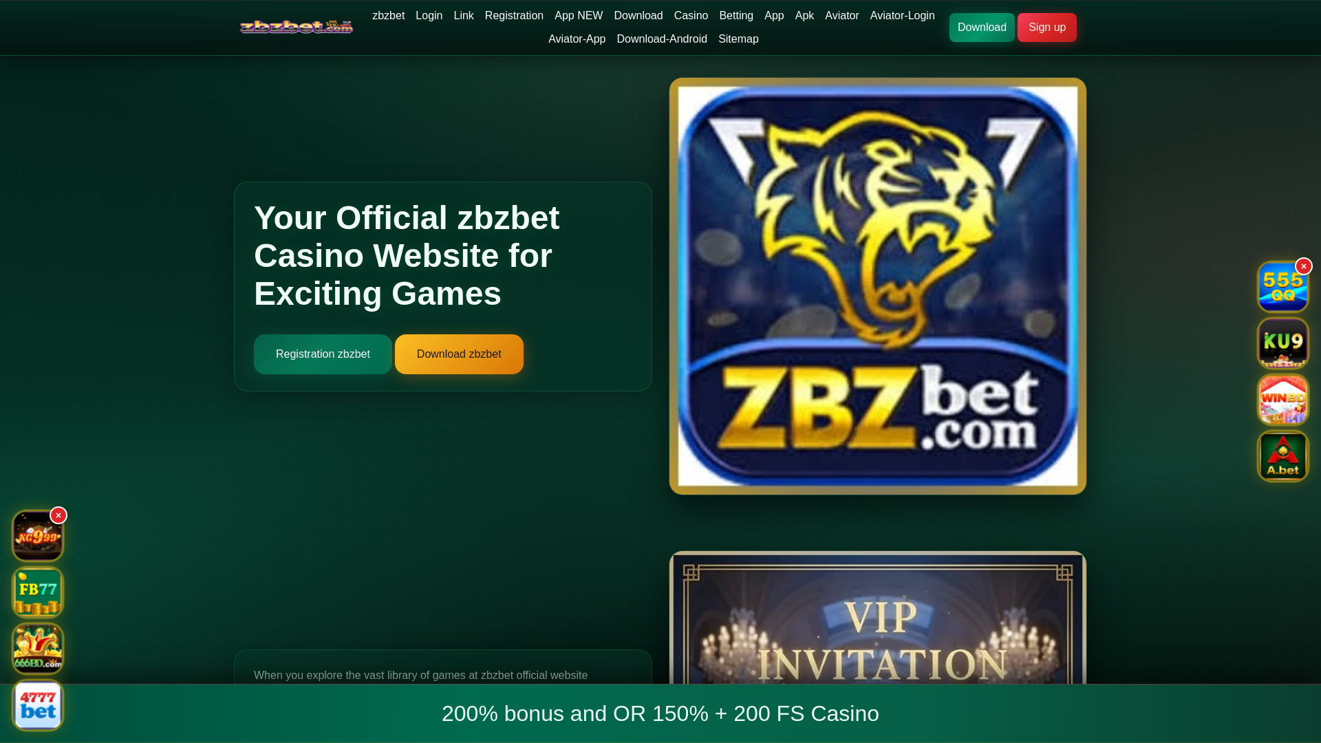 website screenshot of https://zbzbetshunno.com/
