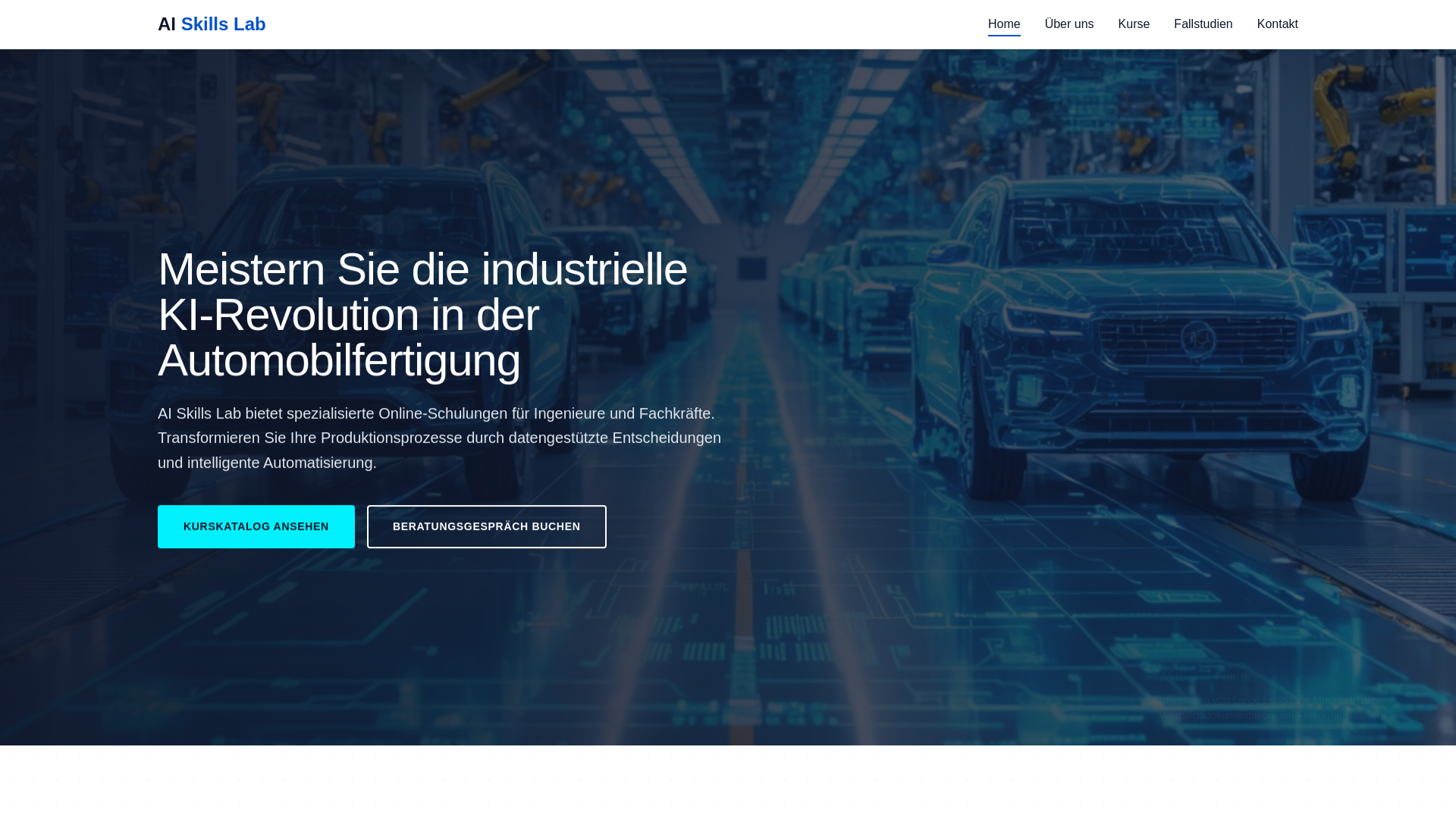 website screenshot of https://aiskillslab3.info/