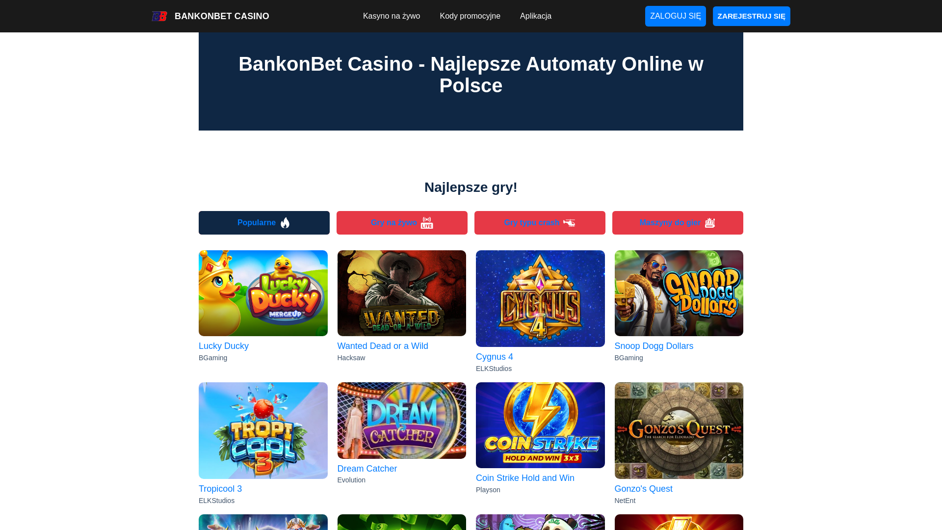 website screenshot of https://pl-bankonbet-com.pages.dev/