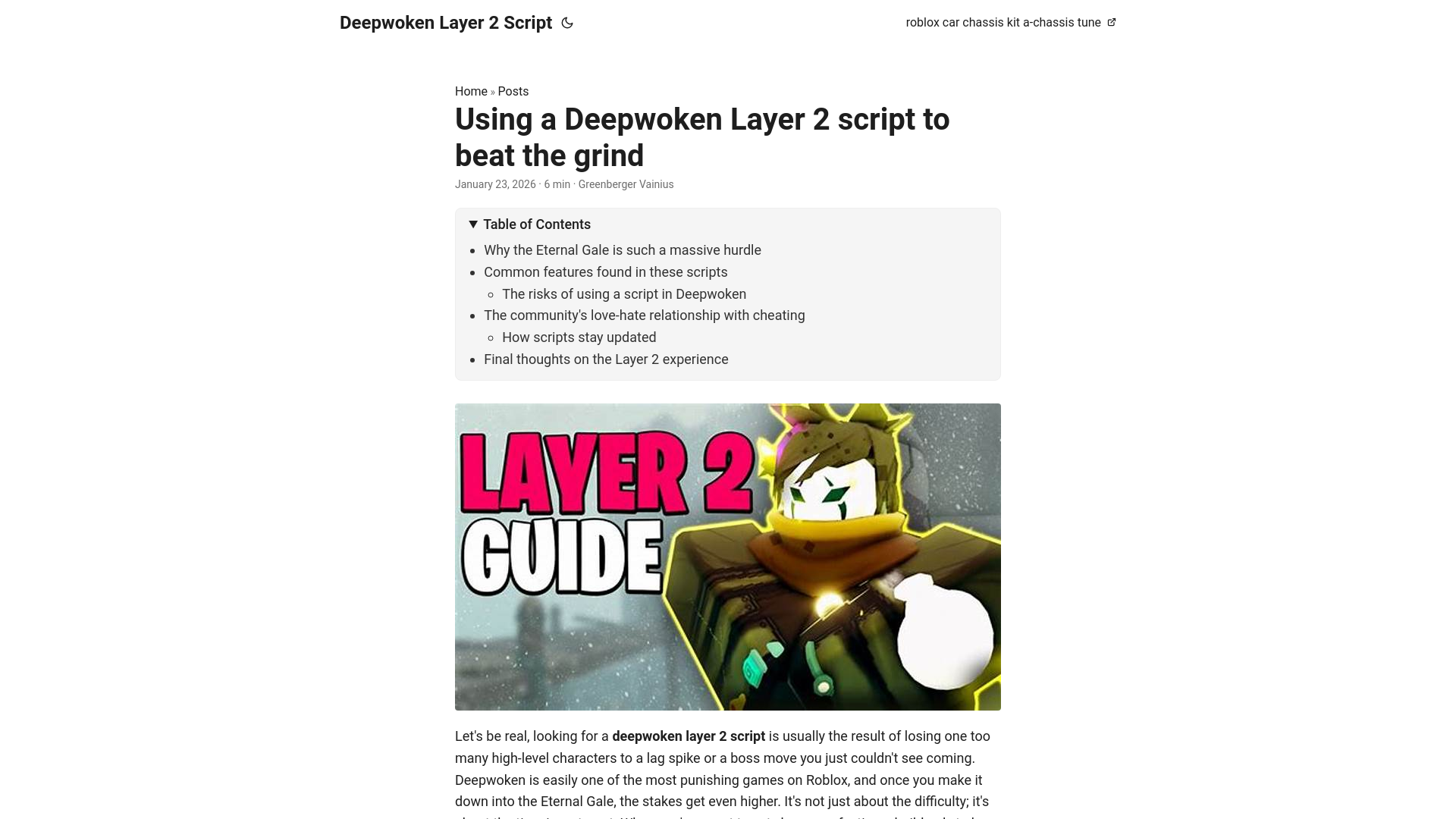 website screenshot of https://deepwoken-layer-2-script.pages.dev/