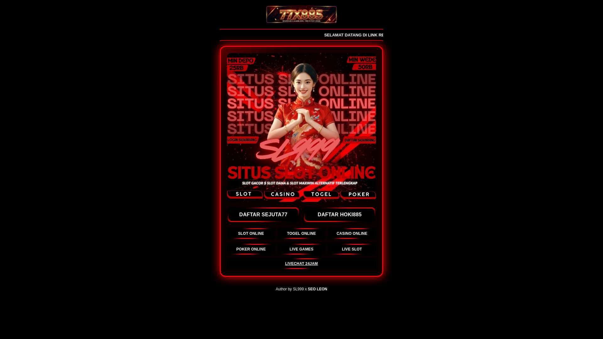 website screenshot of https://slotonlinedemosekarang.pages.dev/