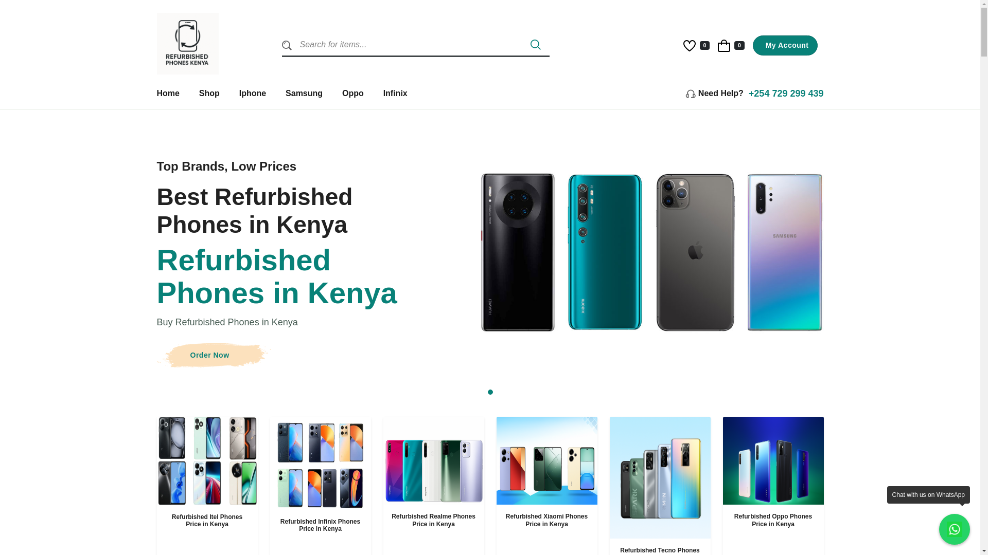 website screenshot of https://laptoppricesinkenya.co.ke/