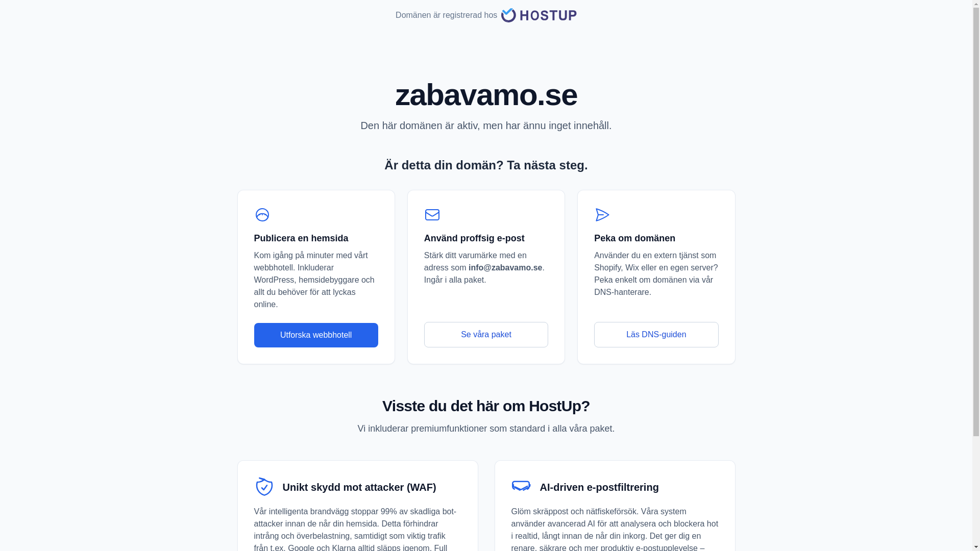 website screenshot of https://zabavamo.se/