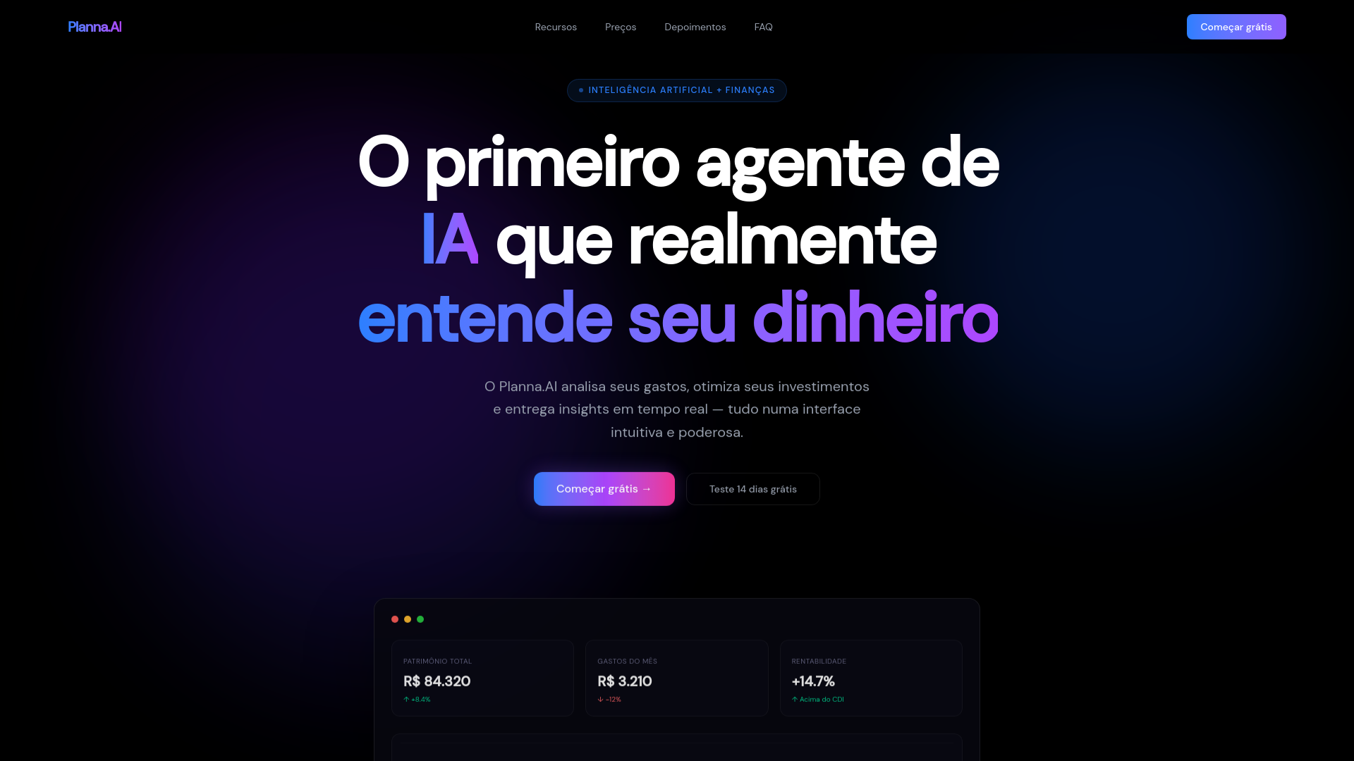 website screenshot of https://novaflow.me/