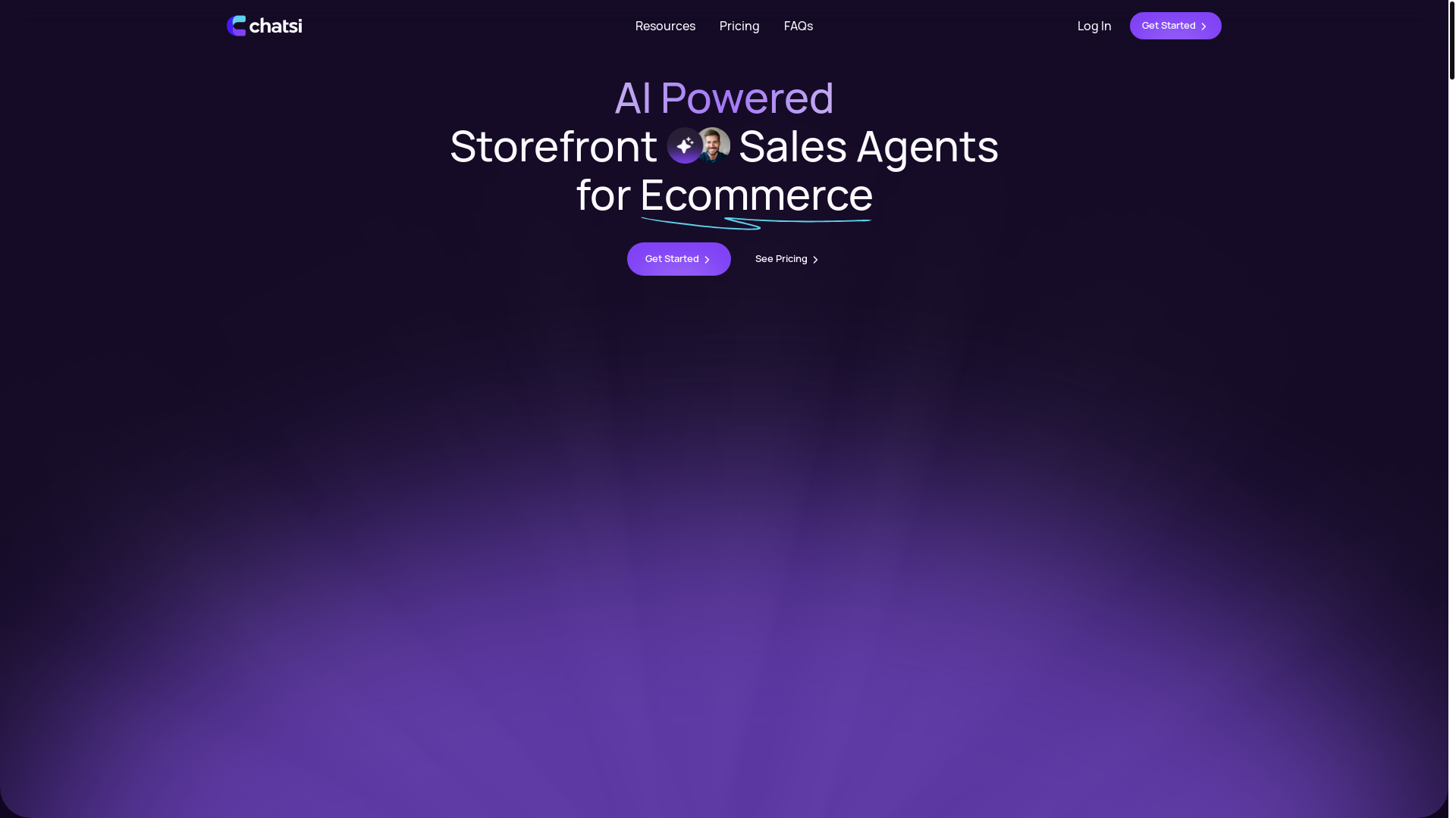 website screenshot of https://chatsiaisystems.info/