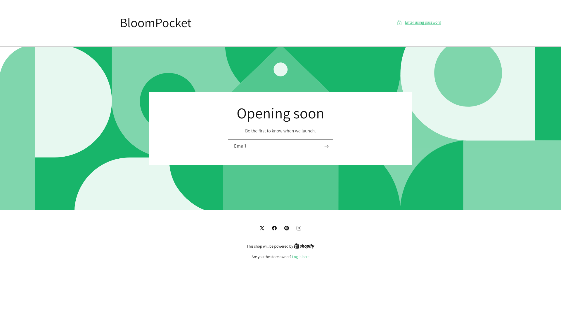 website screenshot of https://bloompocket.com.co