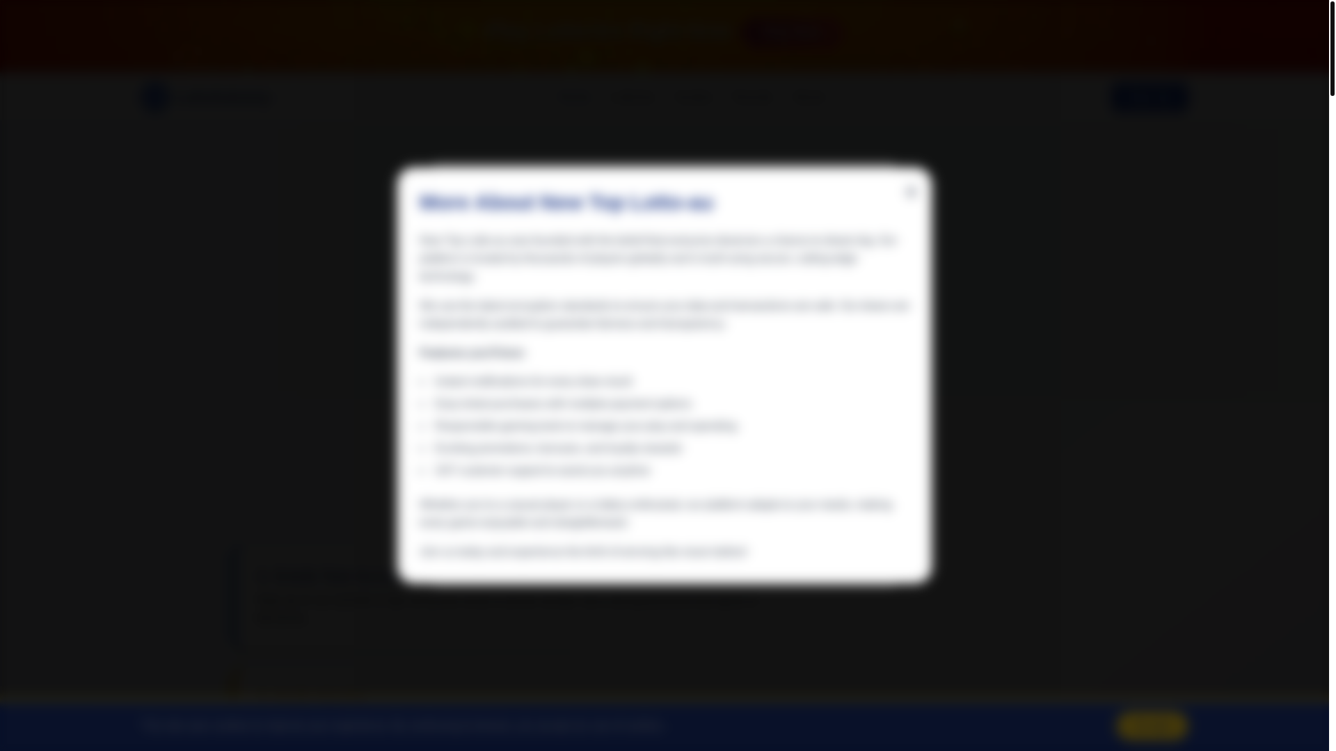 website screenshot of https://lottogateway.com/