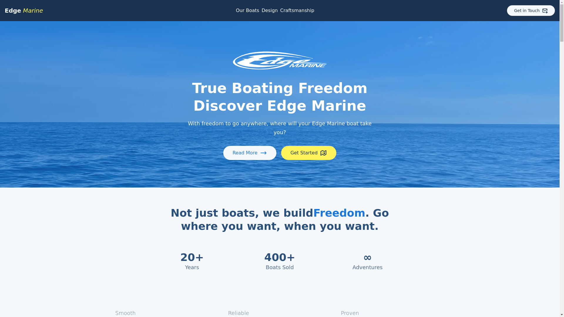 website screenshot of https://edge-marine.pages.dev/