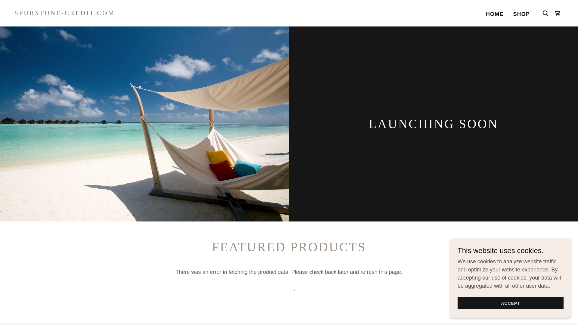 website screenshot of https://spurstone-credit.com/