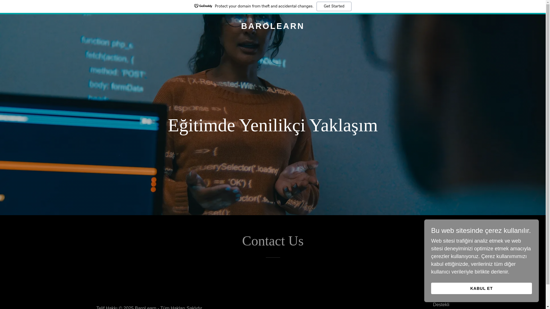 website screenshot of https://barolearn.com/