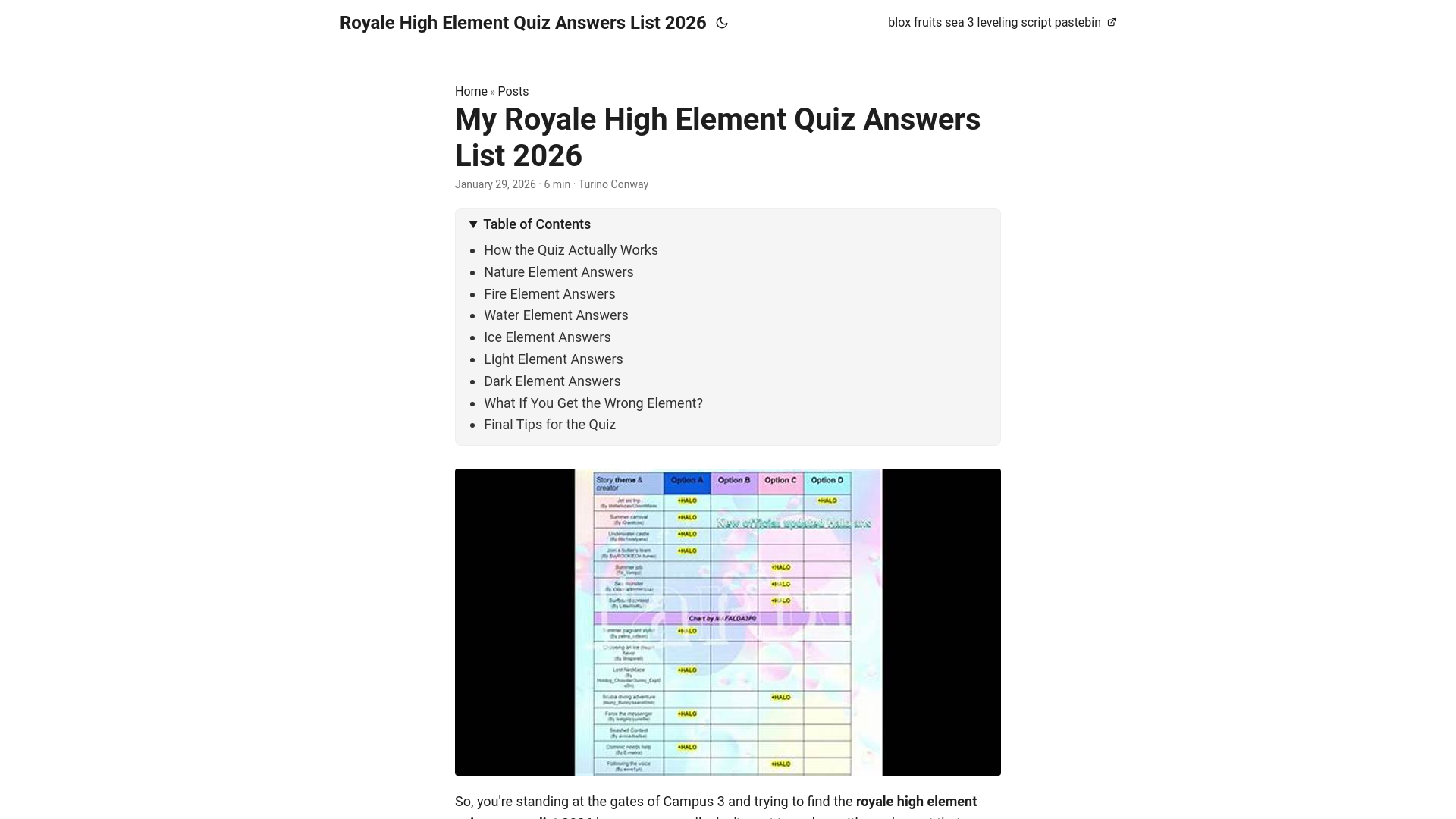 website screenshot of https://royale-high-element-quiz-answers-list-2026.pages.dev/