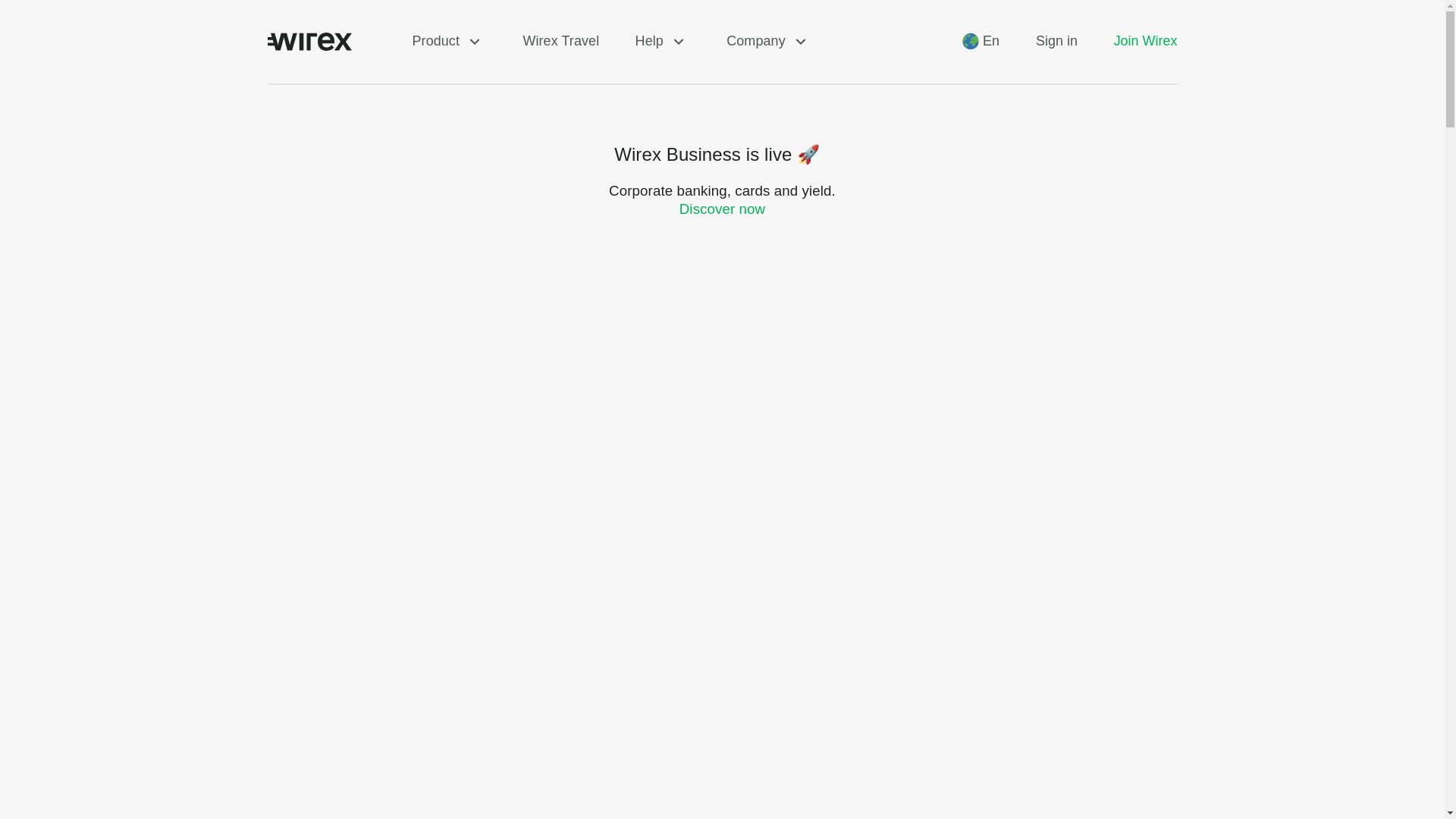 website screenshot of https://wirex-site.pages.dev/