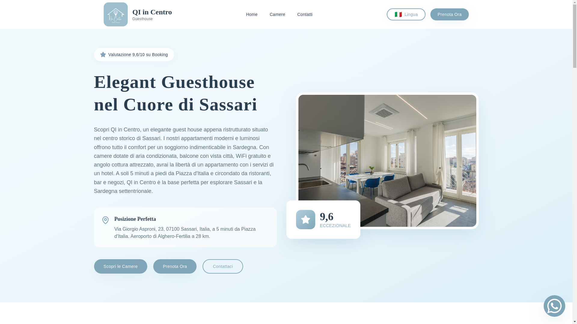 website screenshot of https://qiincentro.it/