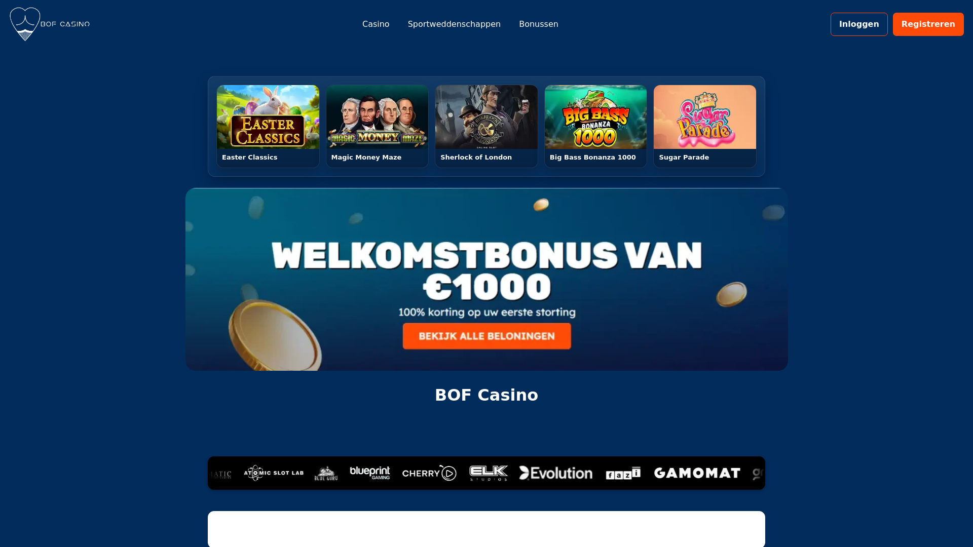 website screenshot of https://bof-casino-nl.org/