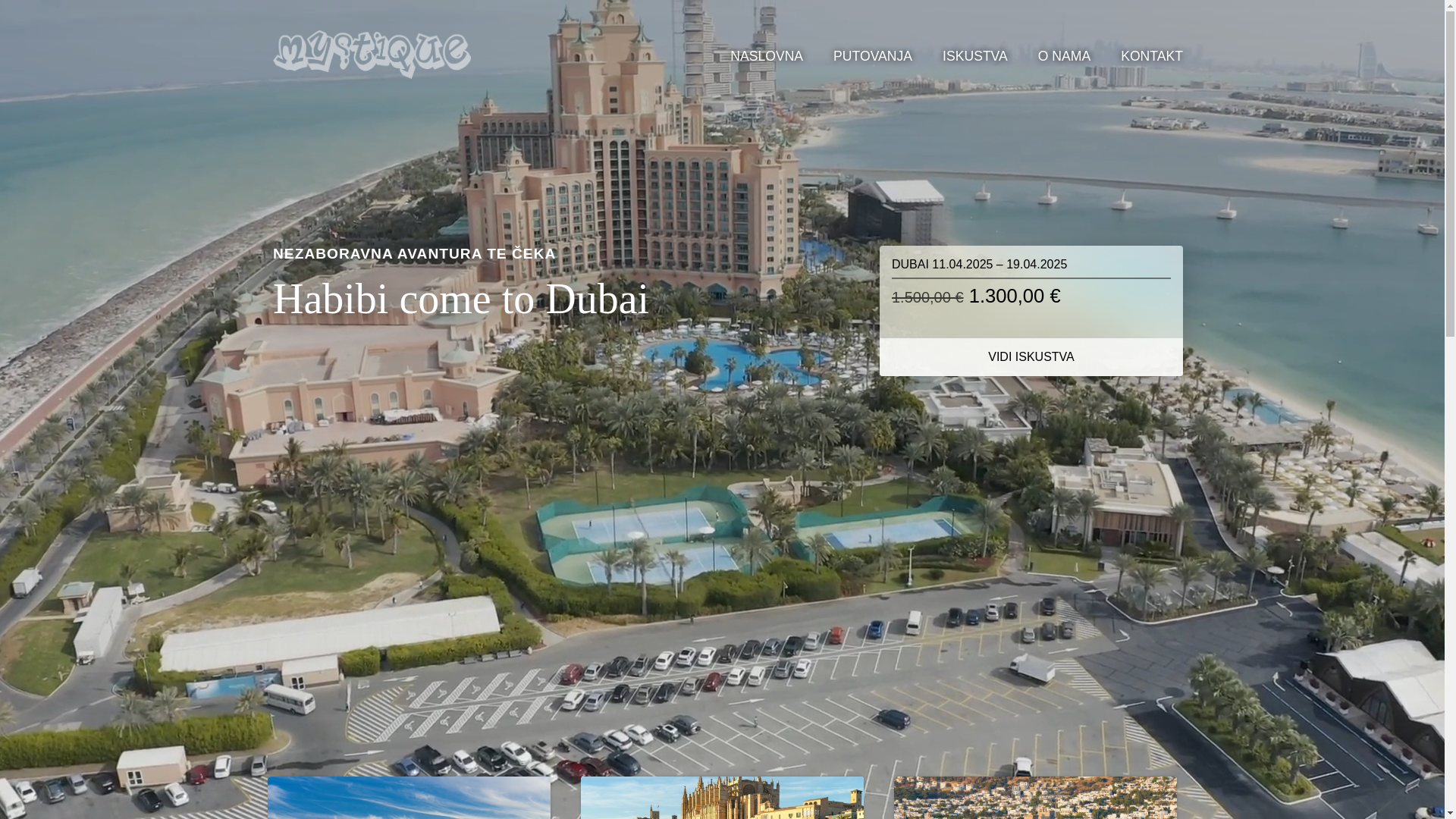 website screenshot of https://aventura.com.hr/