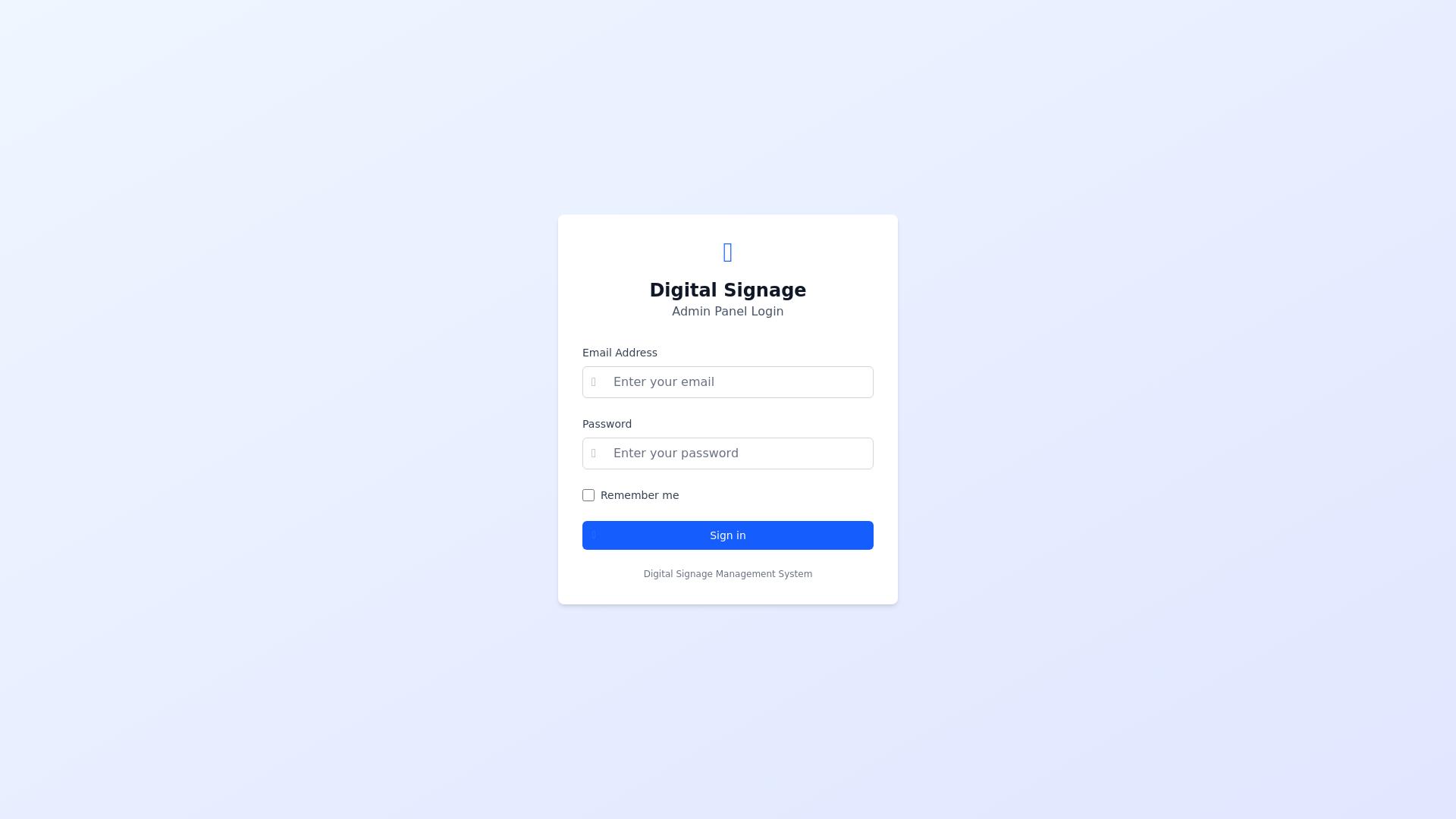 website screenshot of https://signage-hub.co.uk/