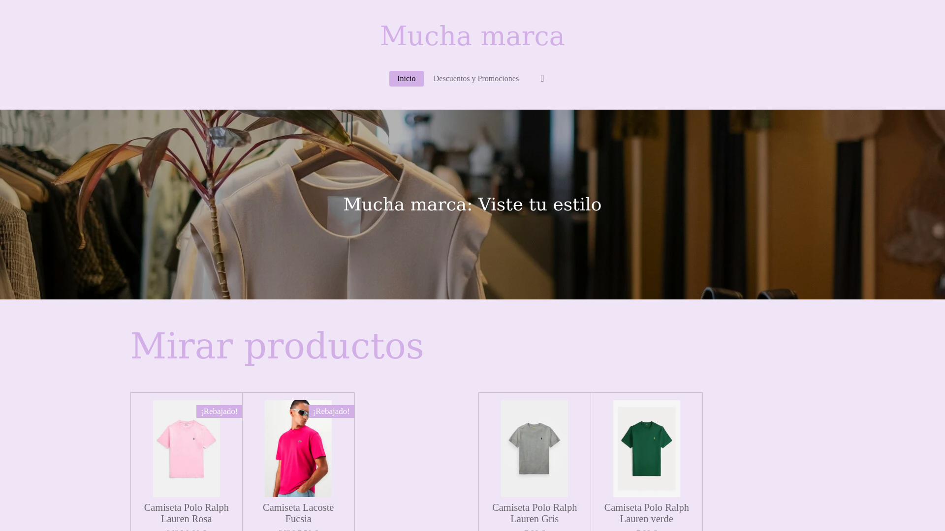 website screenshot of https://muchamarca.es/