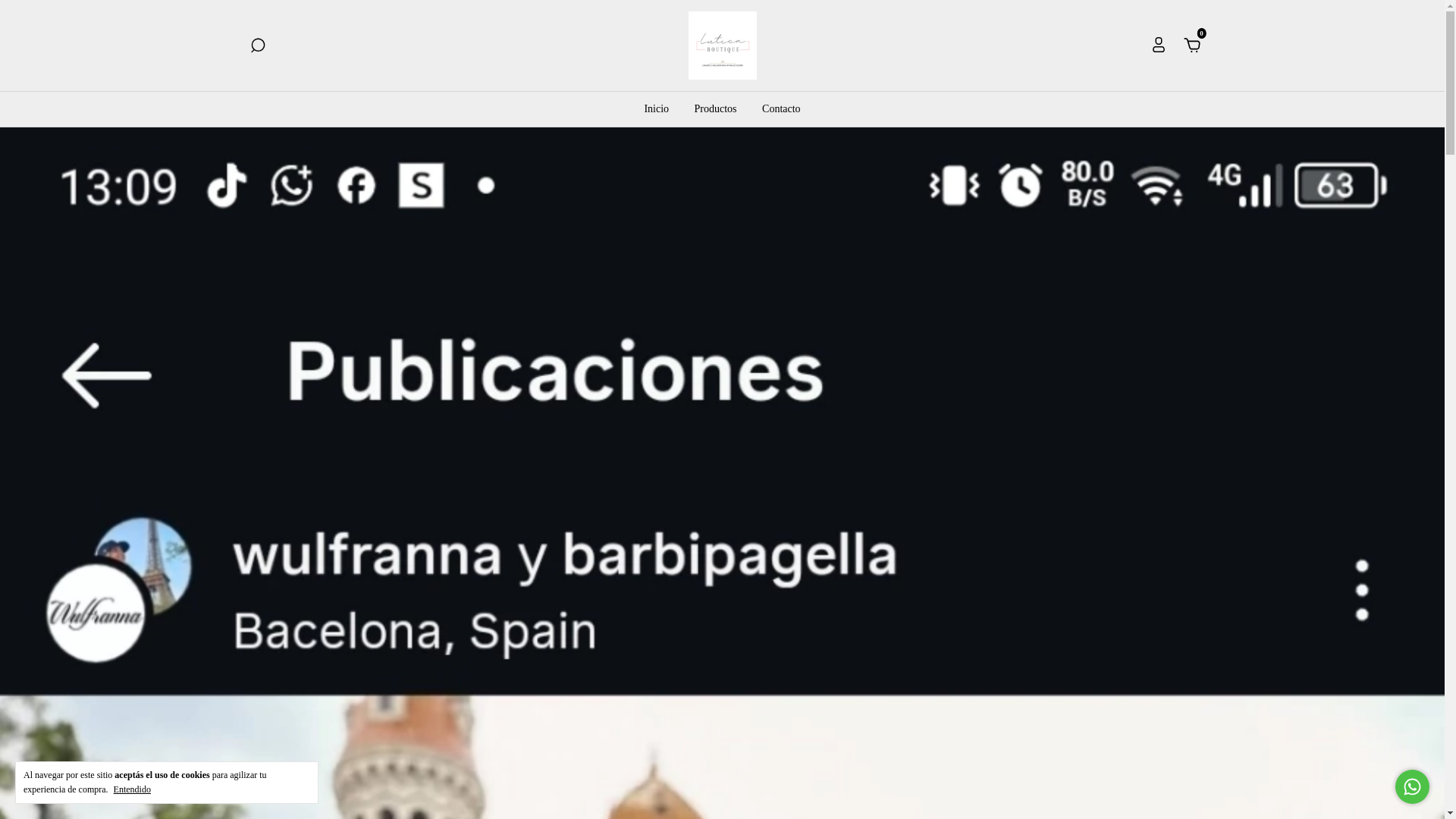 website screenshot of https://luticaboutique.com/