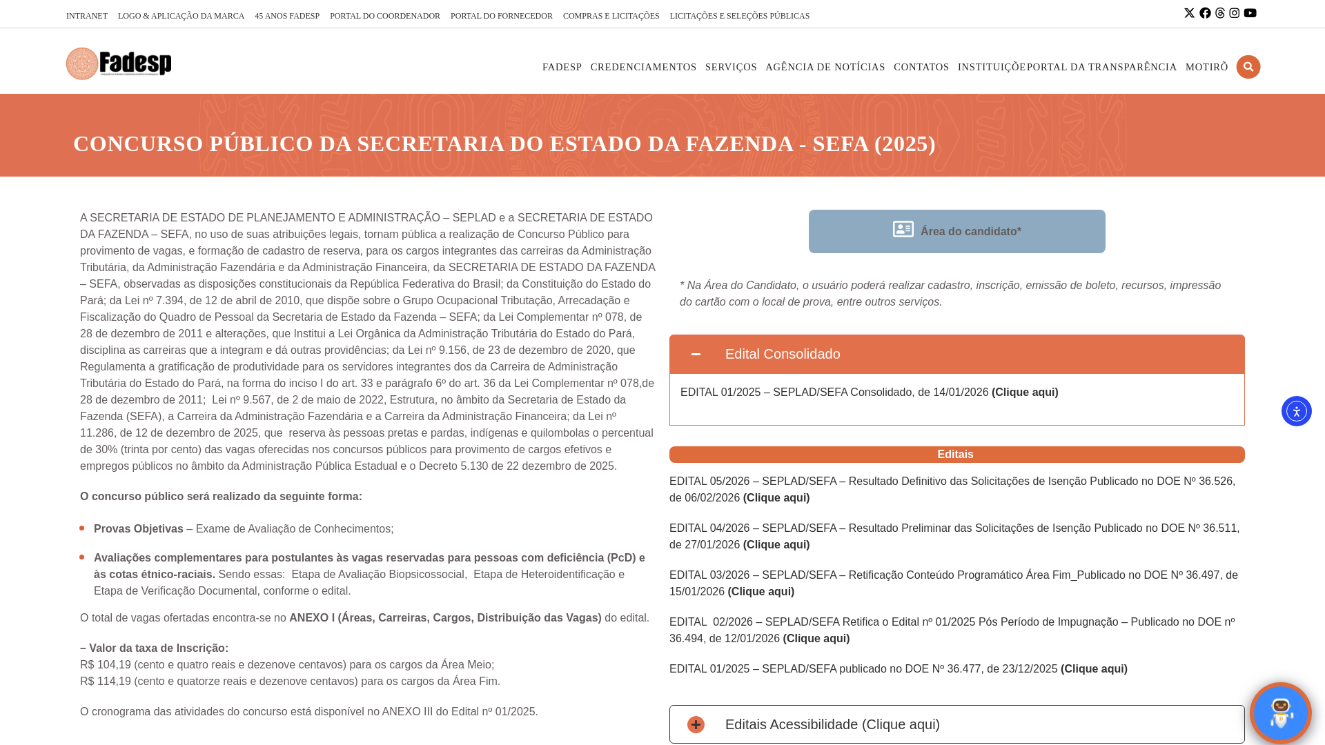 website screenshot of https://inscrevasefa.site/