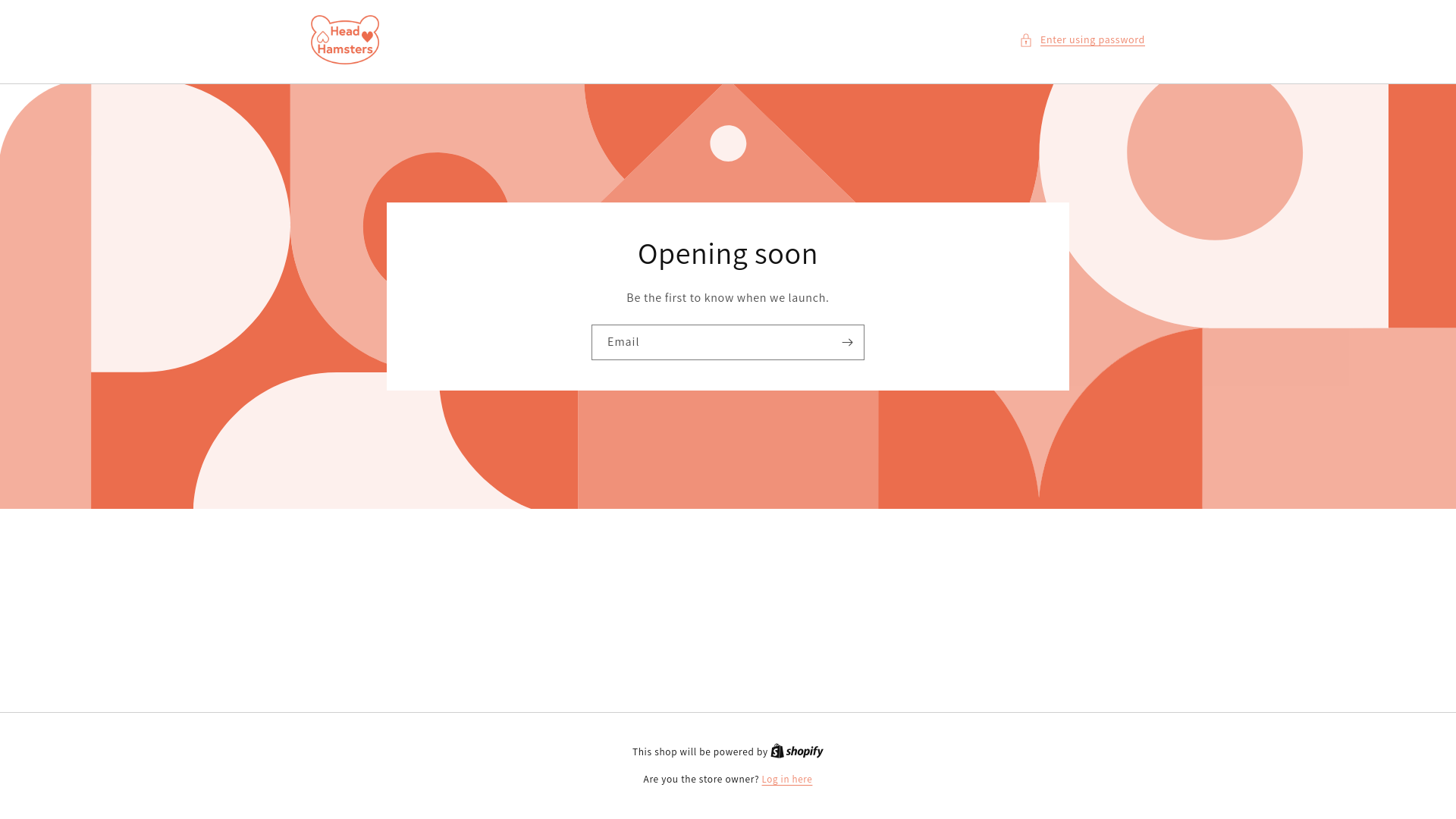 website screenshot of https://headhamsters.store/