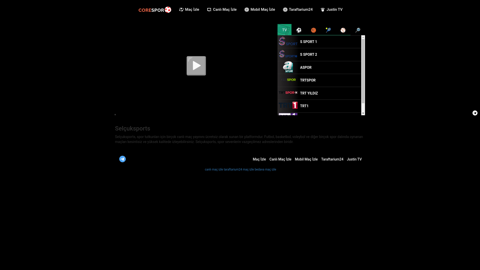 website screenshot of https://selcukyayin1.in/