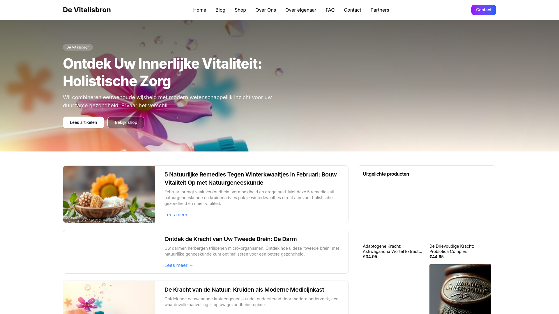 website screenshot of https://natuurgeneeskundigpraktijk-debrug-nl.pages.dev/
