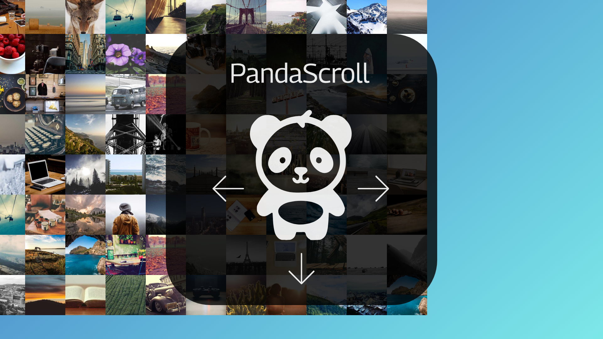 website screenshot of https://pandascroll.pages.dev/
