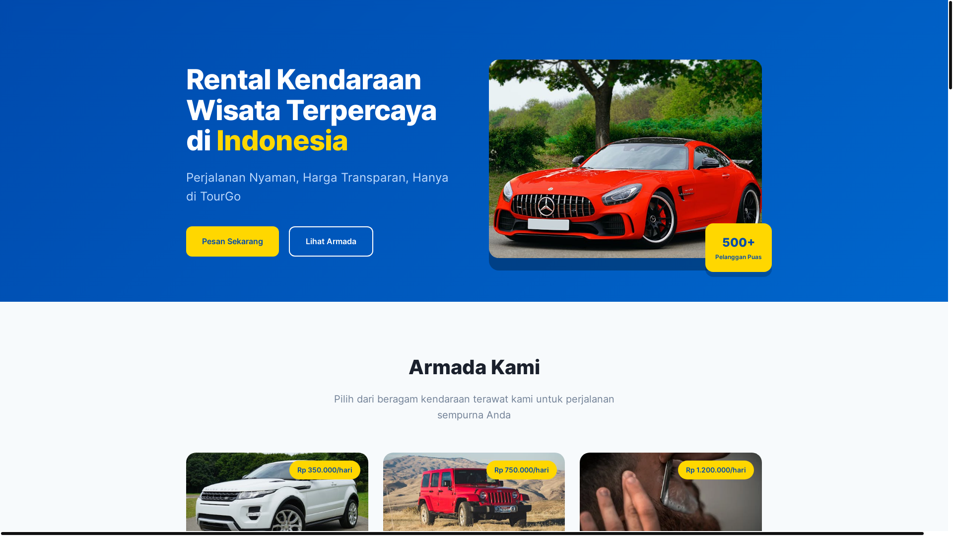 website screenshot of https://weilai500000nabung.pages.dev/