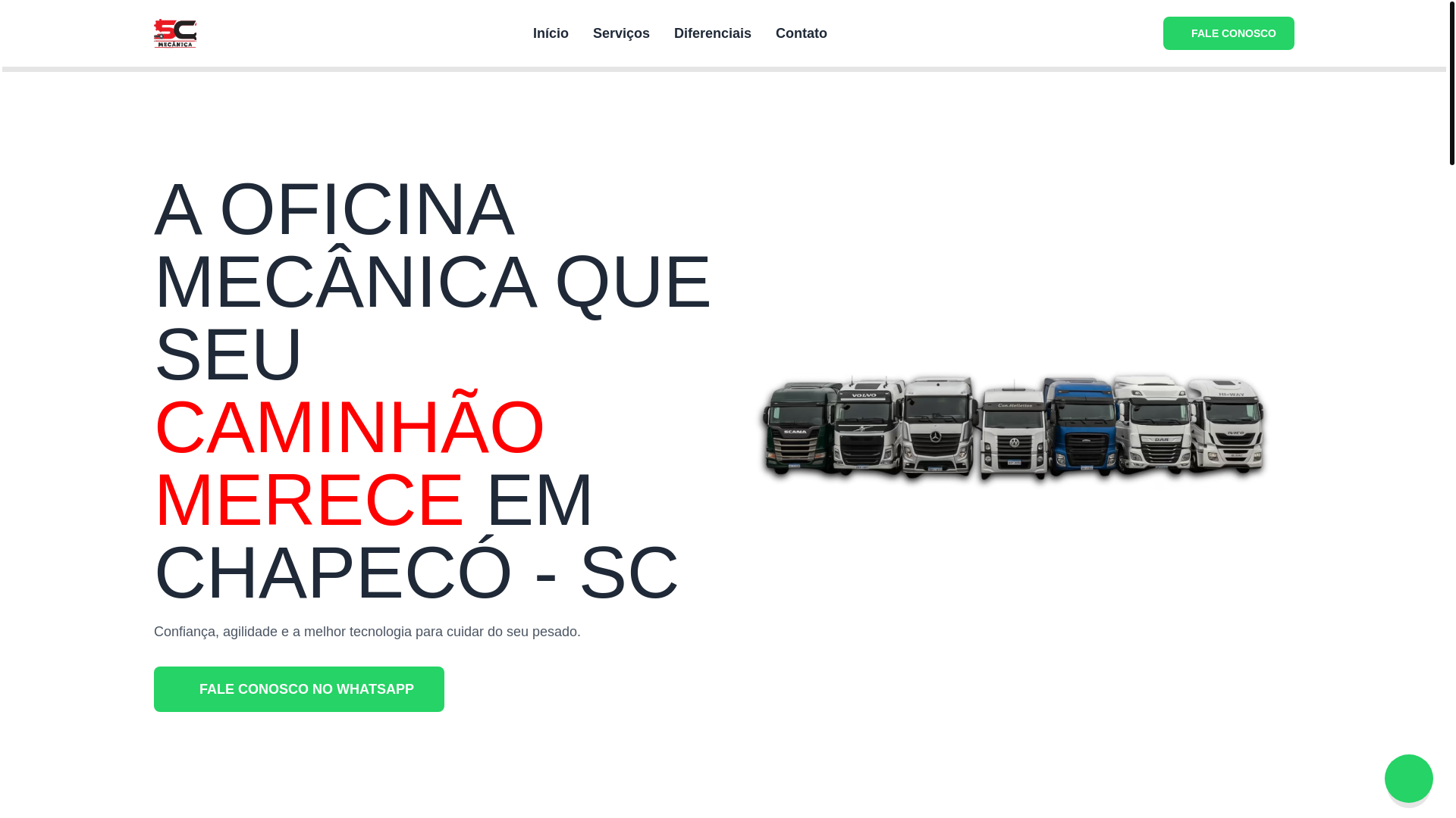 website screenshot of https://mecanicasc.pages.dev/