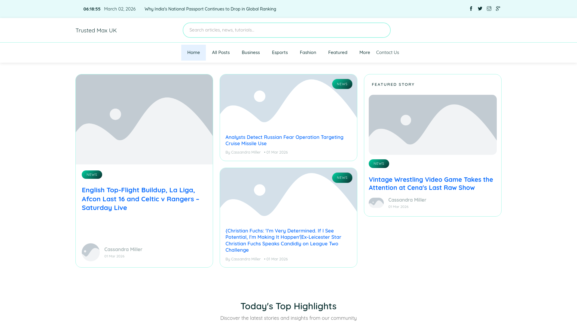 website screenshot of https://trustedmax.co.uk/