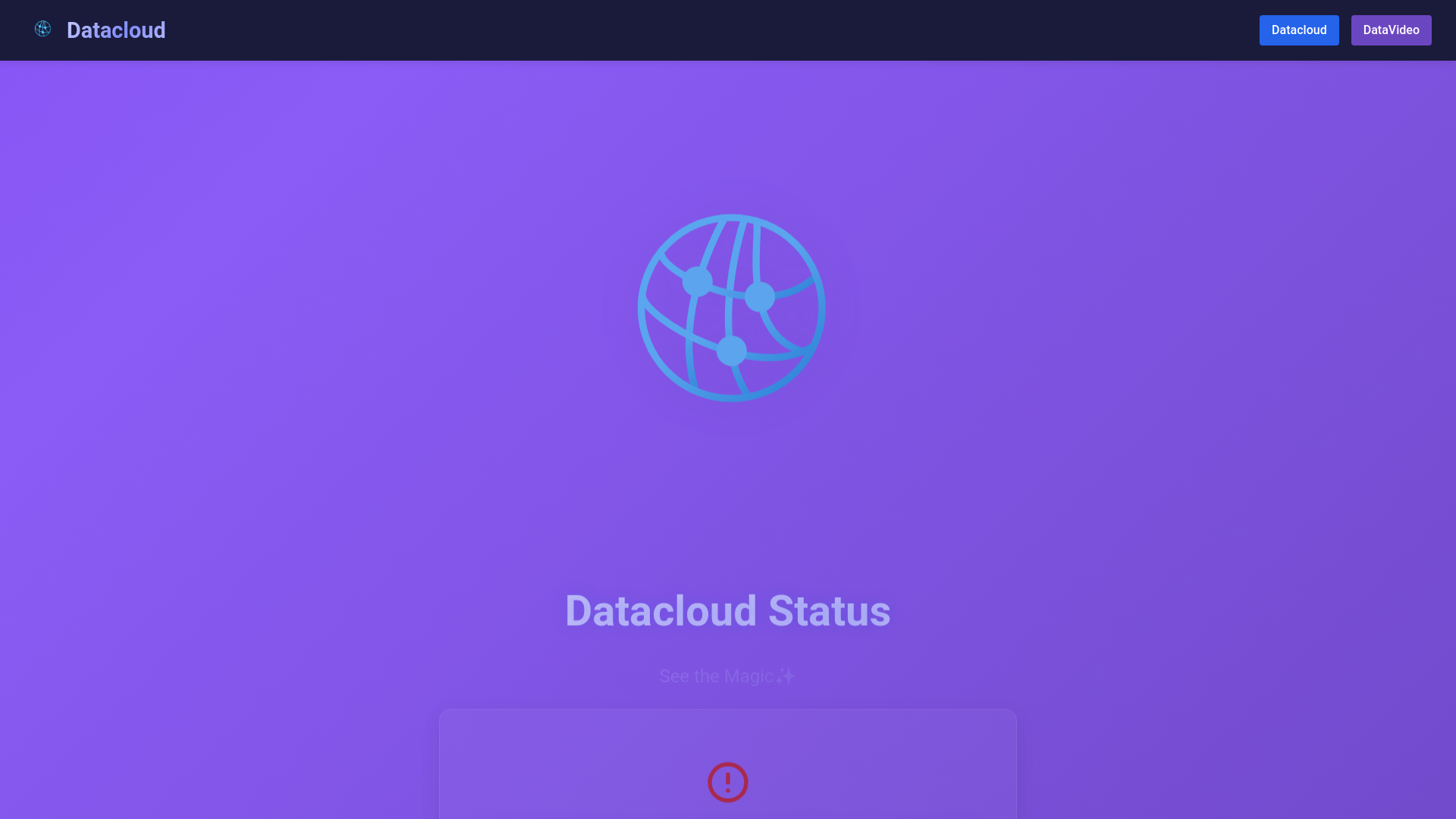 website screenshot of https://uptimeflare-7ve.pages.dev/