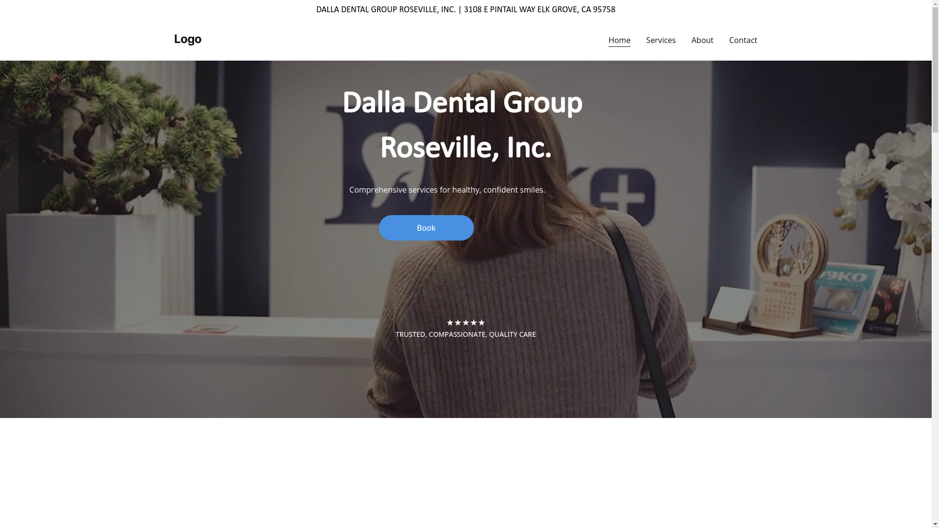 website screenshot of https://dallateathgrouprosevilleinc.shop/