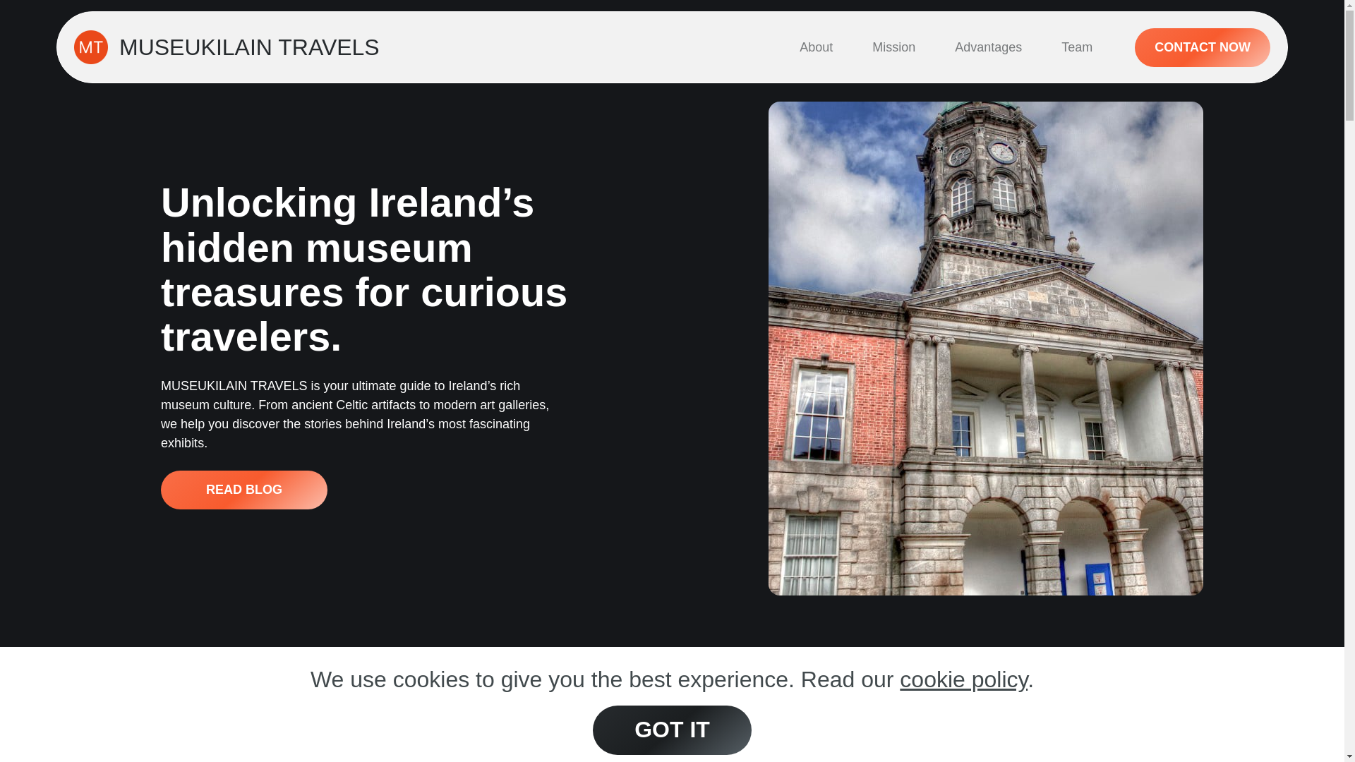 website screenshot of https://muselukilmain.com/