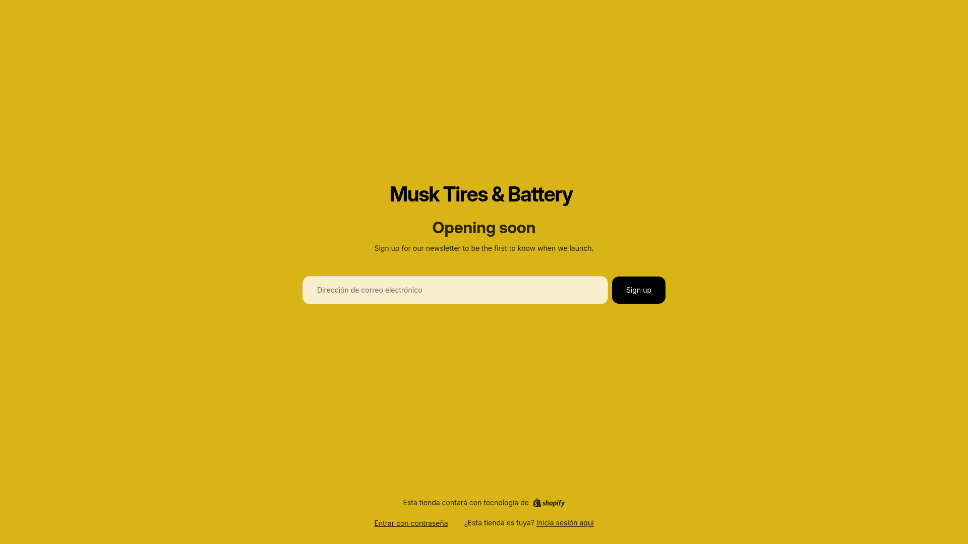 website screenshot of https://musktiresbattery.com