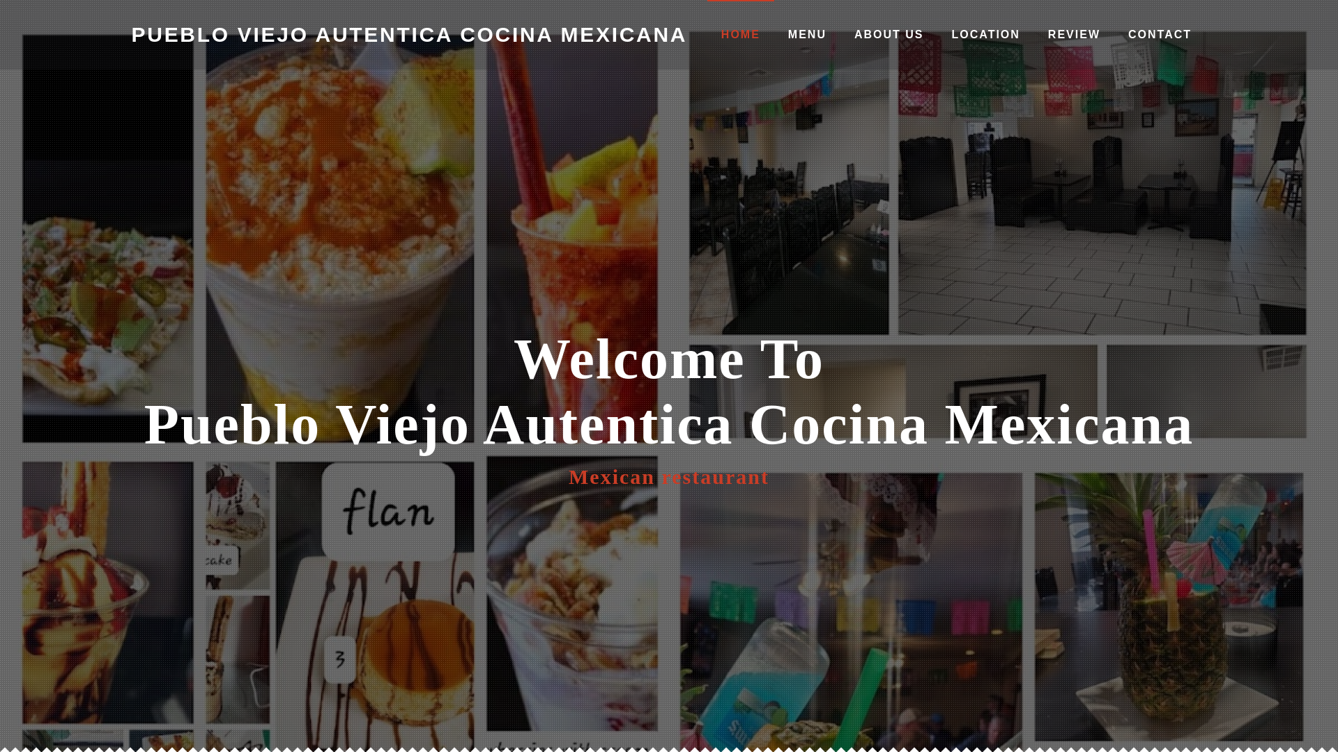 website screenshot of https://pueblo-viejo-autentica-cocina-mexicana.store/