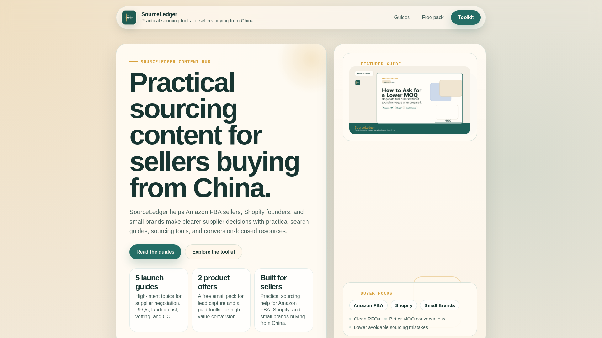 website screenshot of https://sourceledgerhq.pages.dev/